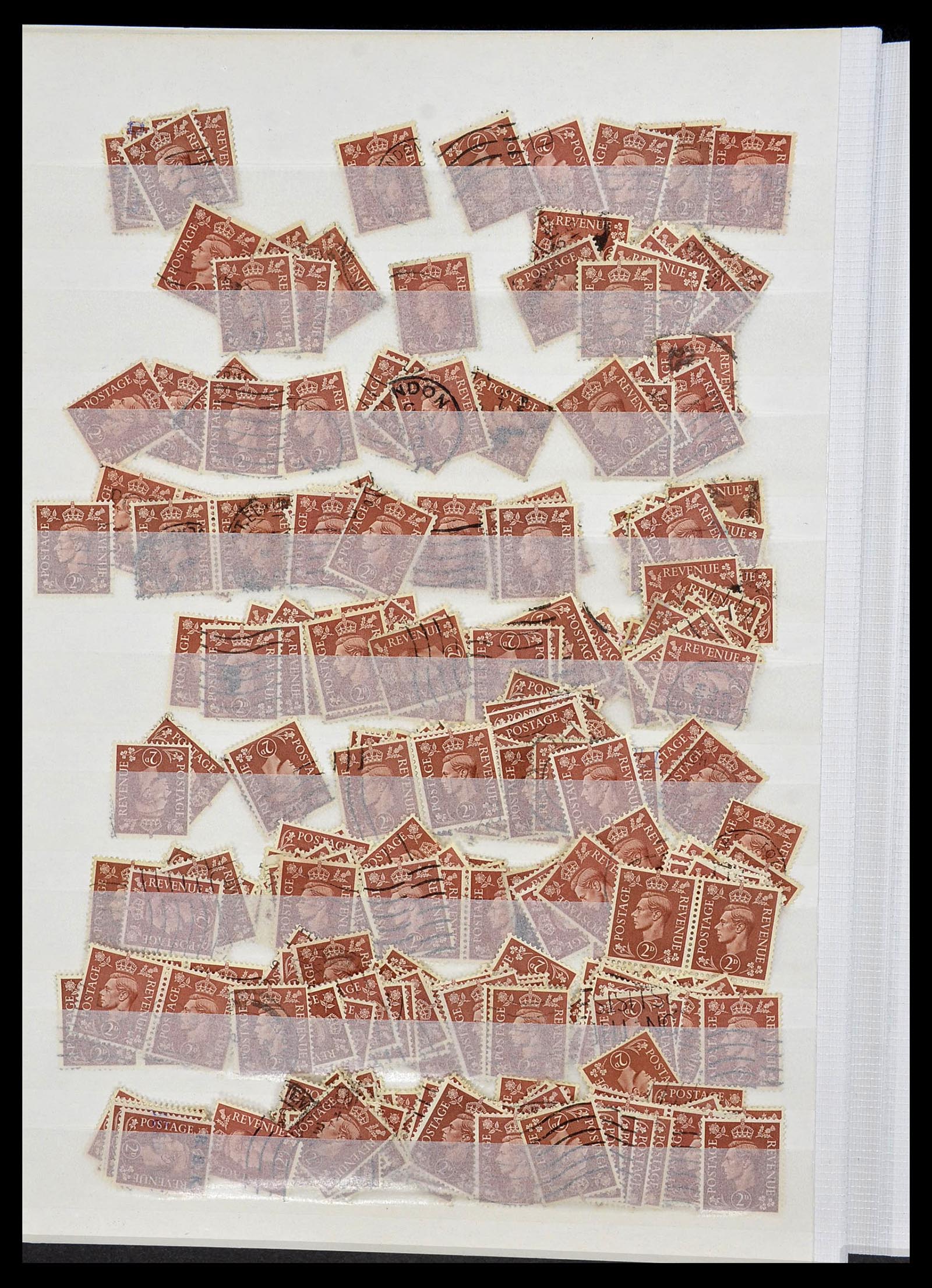 34368 053 - Postzegelverzameling 34368 Engeland uitzoekpartij 1858-1990.