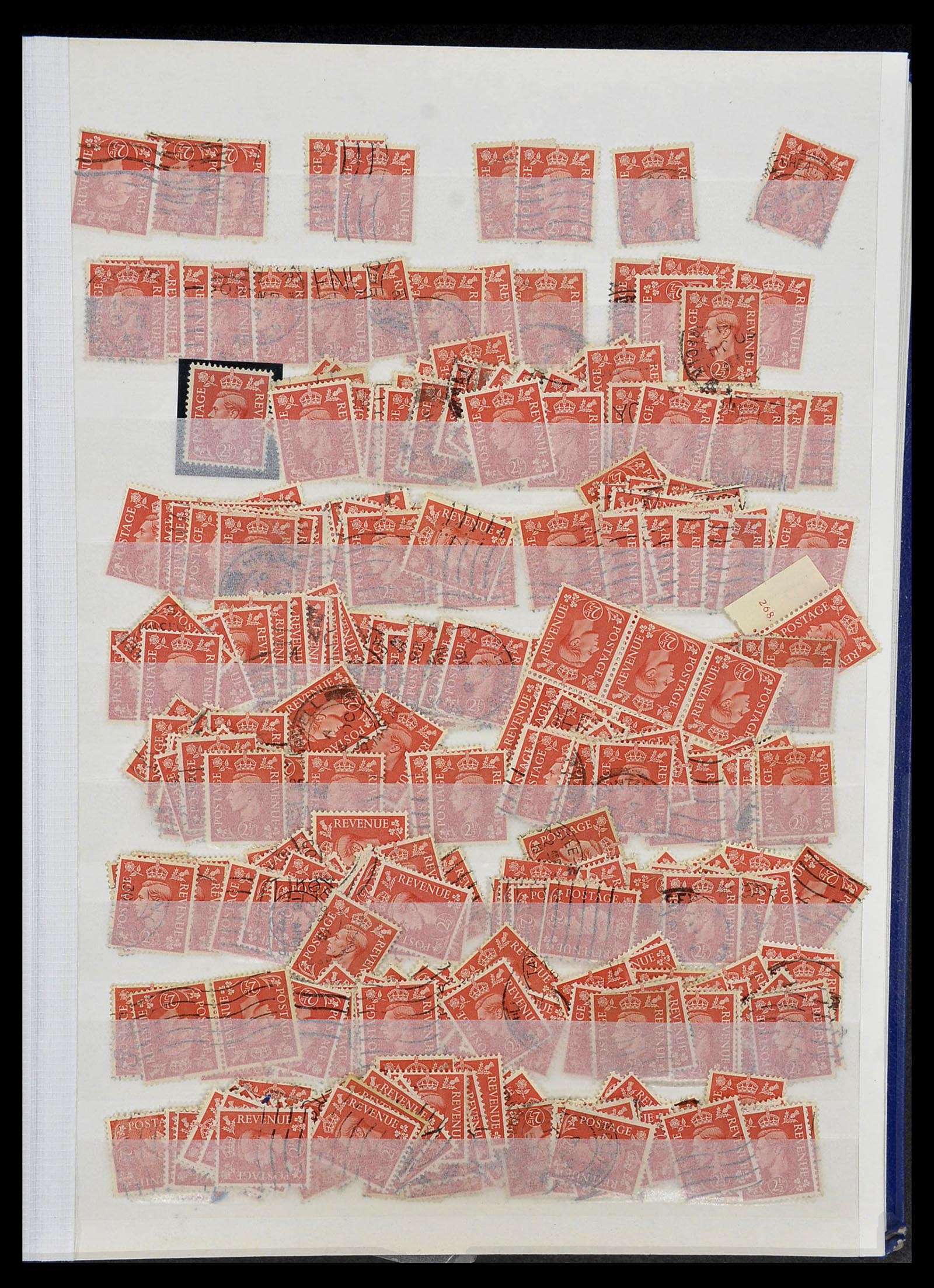 34368 054 - Postzegelverzameling 34368 Engeland uitzoekpartij 1858-1990.
