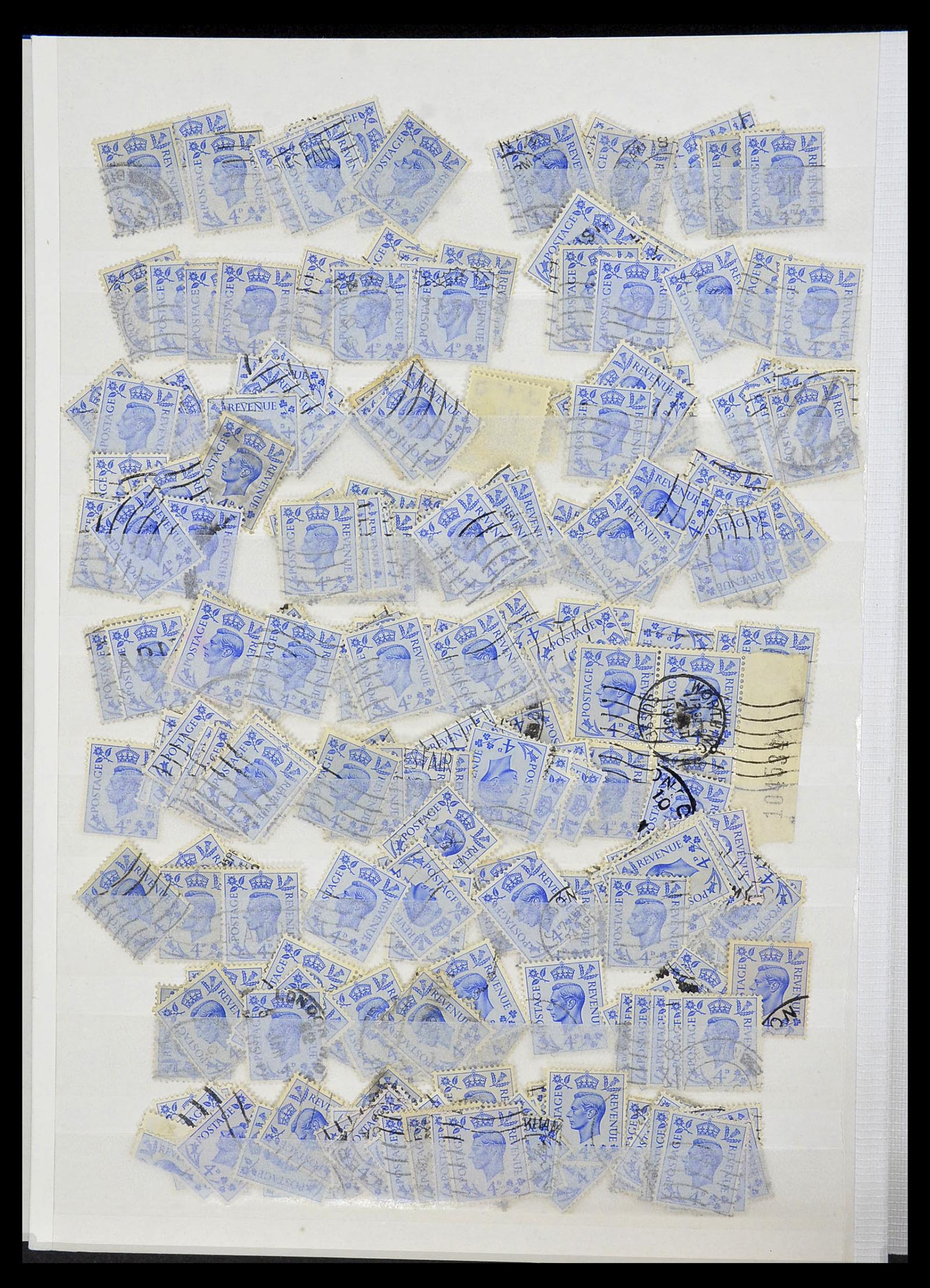 34368 055 - Postzegelverzameling 34368 Engeland uitzoekpartij 1858-1990.