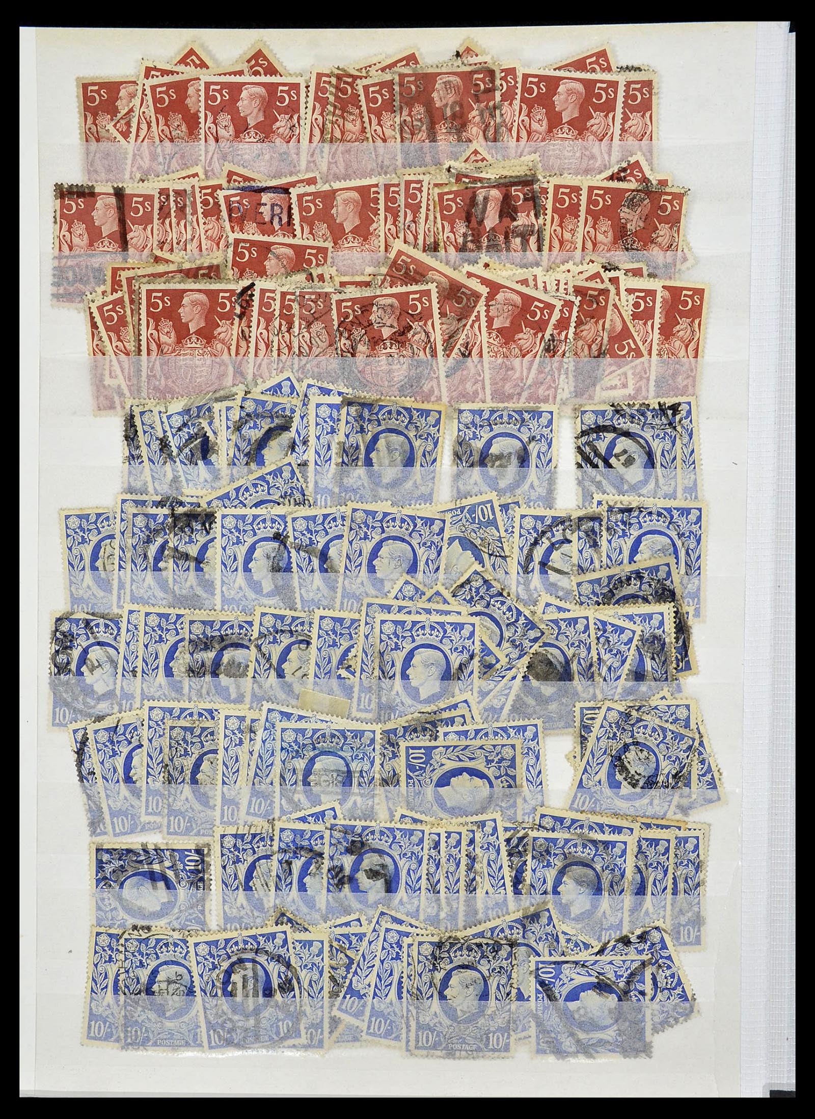 34368 057 - Postzegelverzameling 34368 Engeland uitzoekpartij 1858-1990.