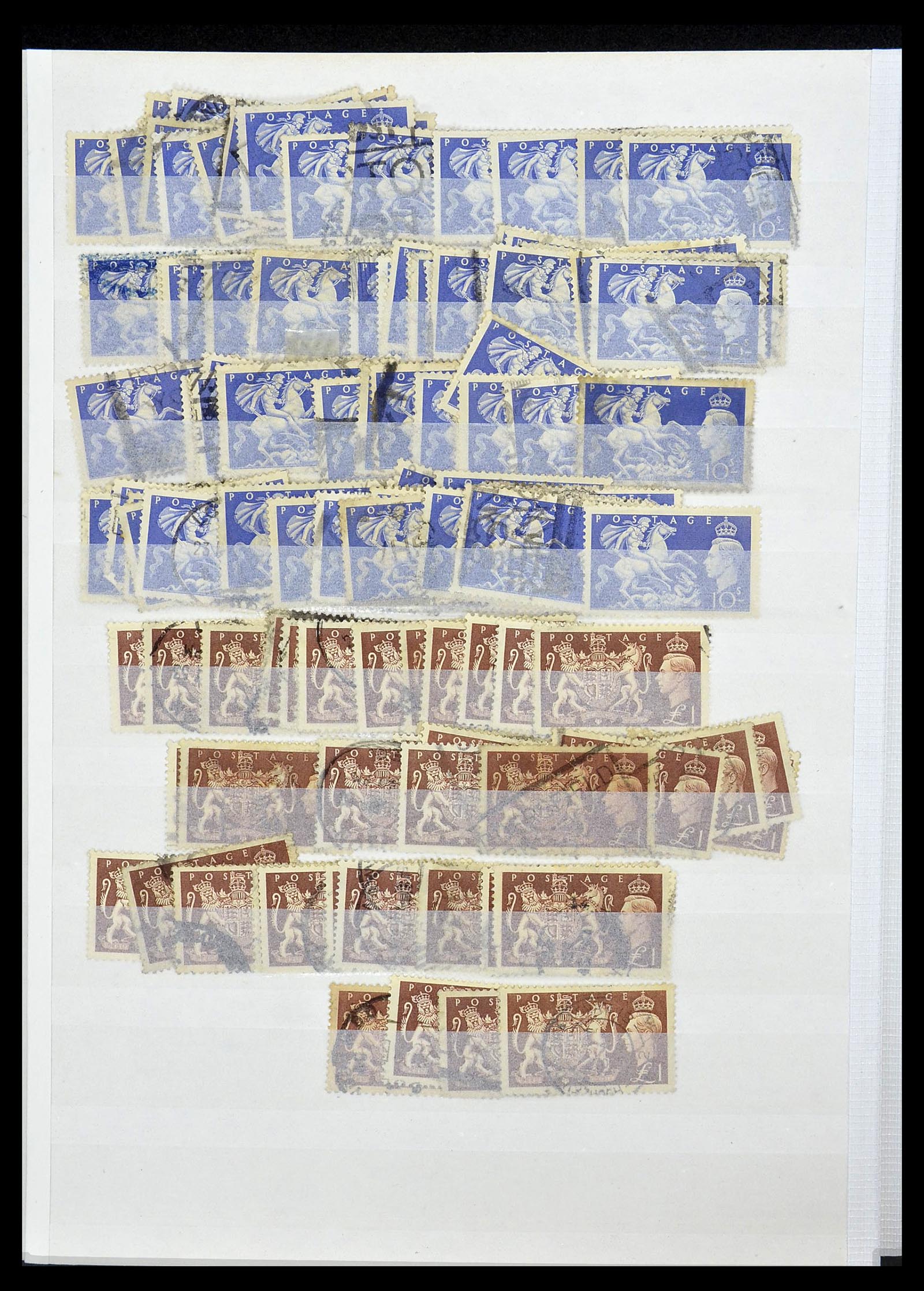 34368 060 - Postzegelverzameling 34368 Engeland uitzoekpartij 1858-1990.