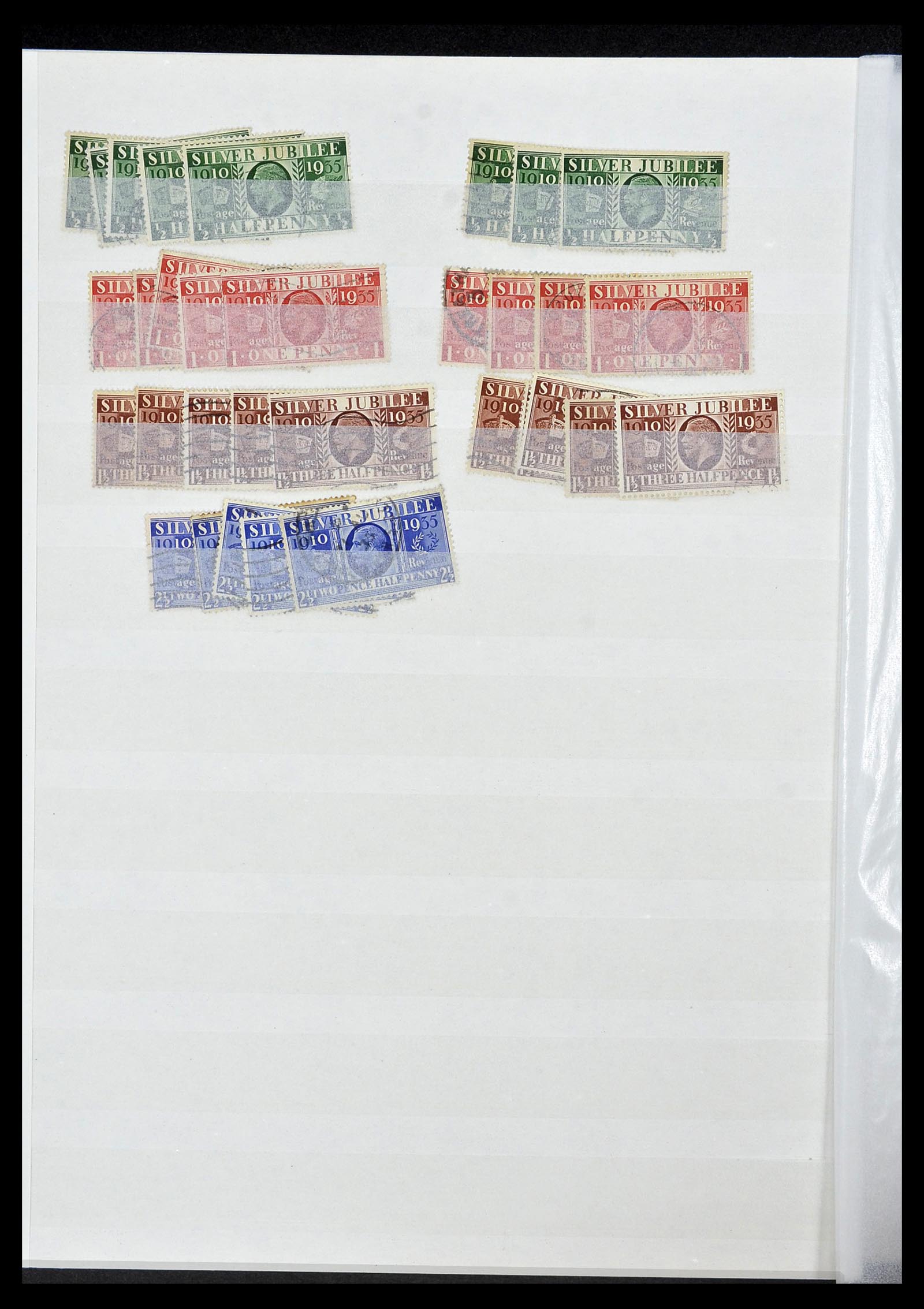 34368 064 - Postzegelverzameling 34368 Engeland uitzoekpartij 1858-1990.