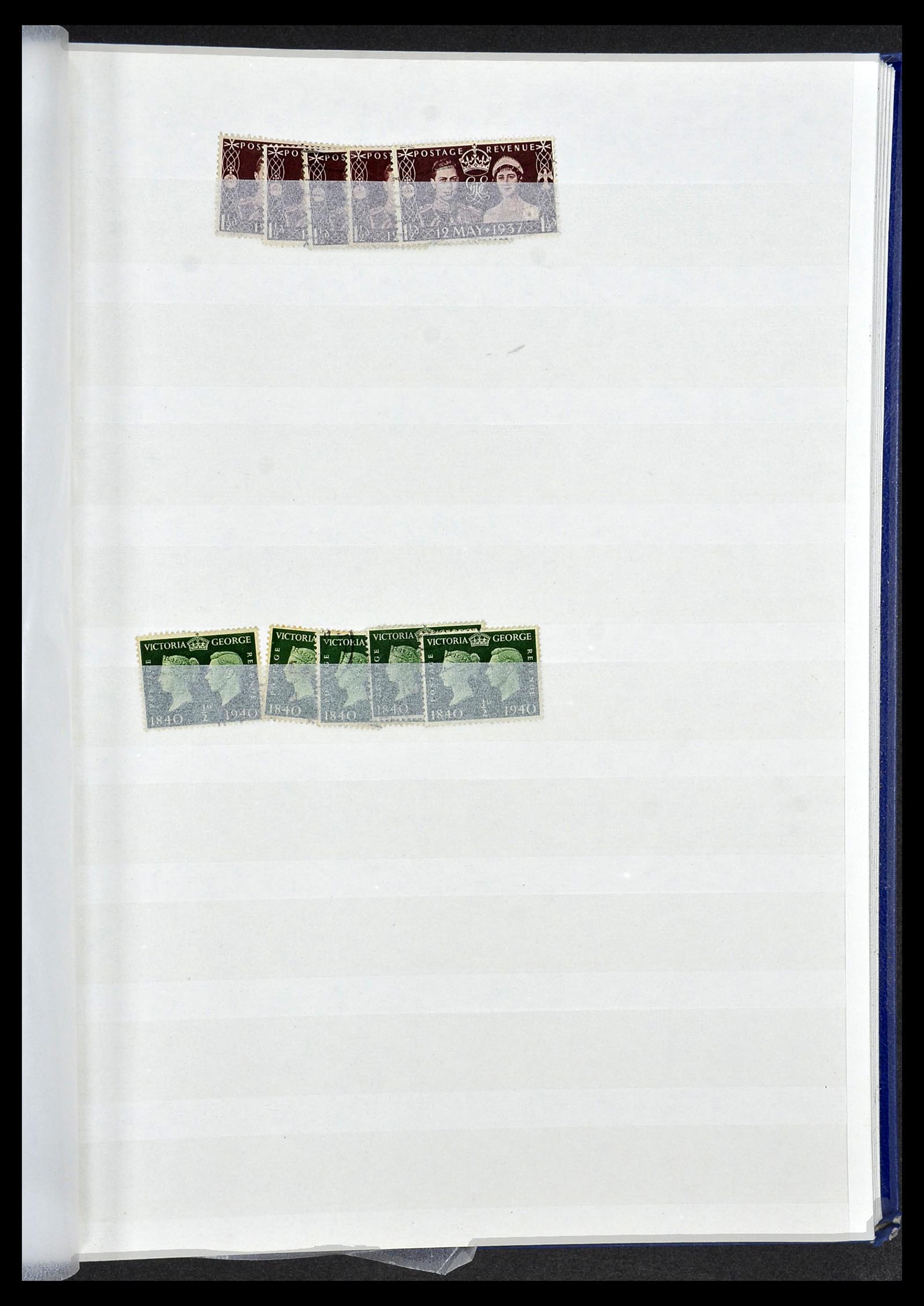 34368 065 - Postzegelverzameling 34368 Engeland uitzoekpartij 1858-1990.