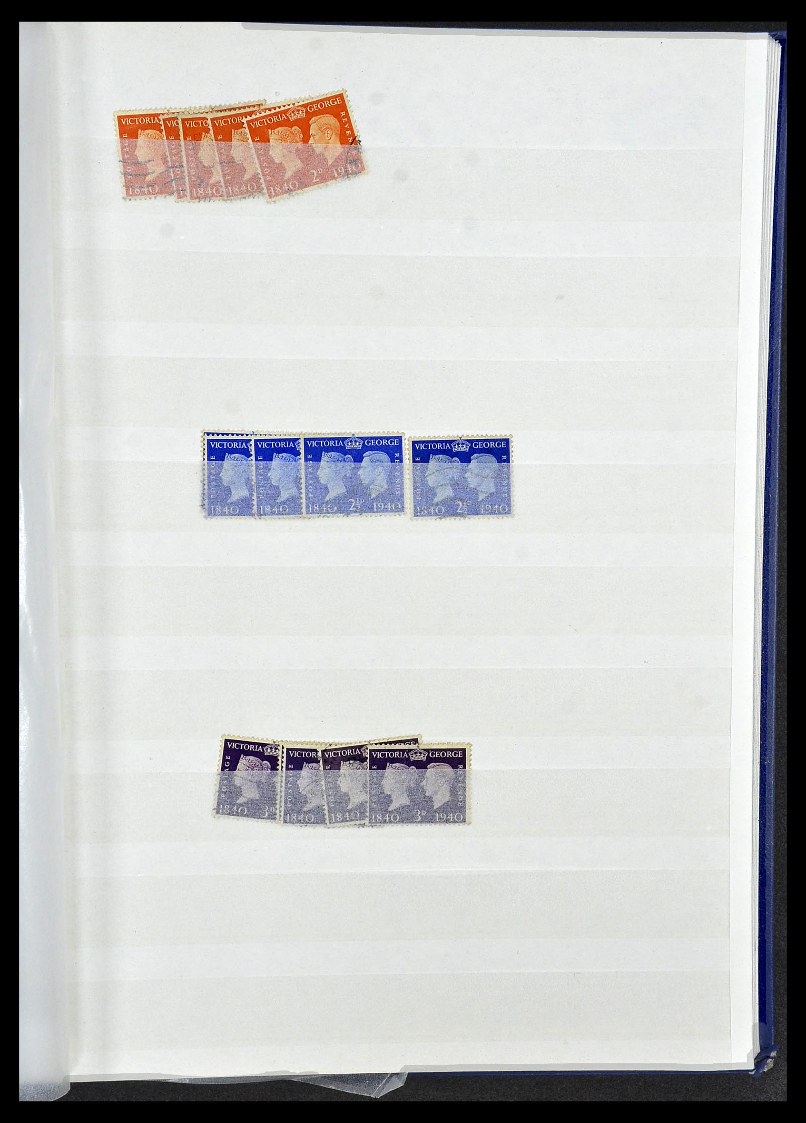 34368 067 - Postzegelverzameling 34368 Engeland uitzoekpartij 1858-1990.