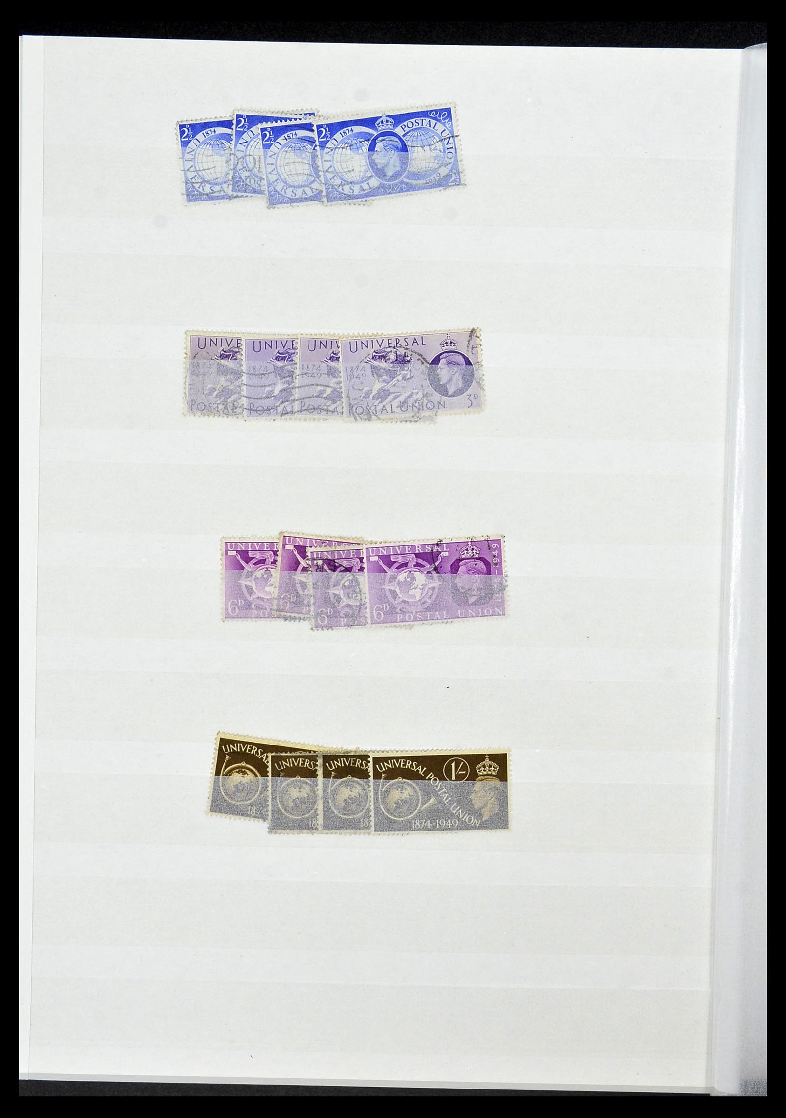 34368 070 - Postzegelverzameling 34368 Engeland uitzoekpartij 1858-1990.