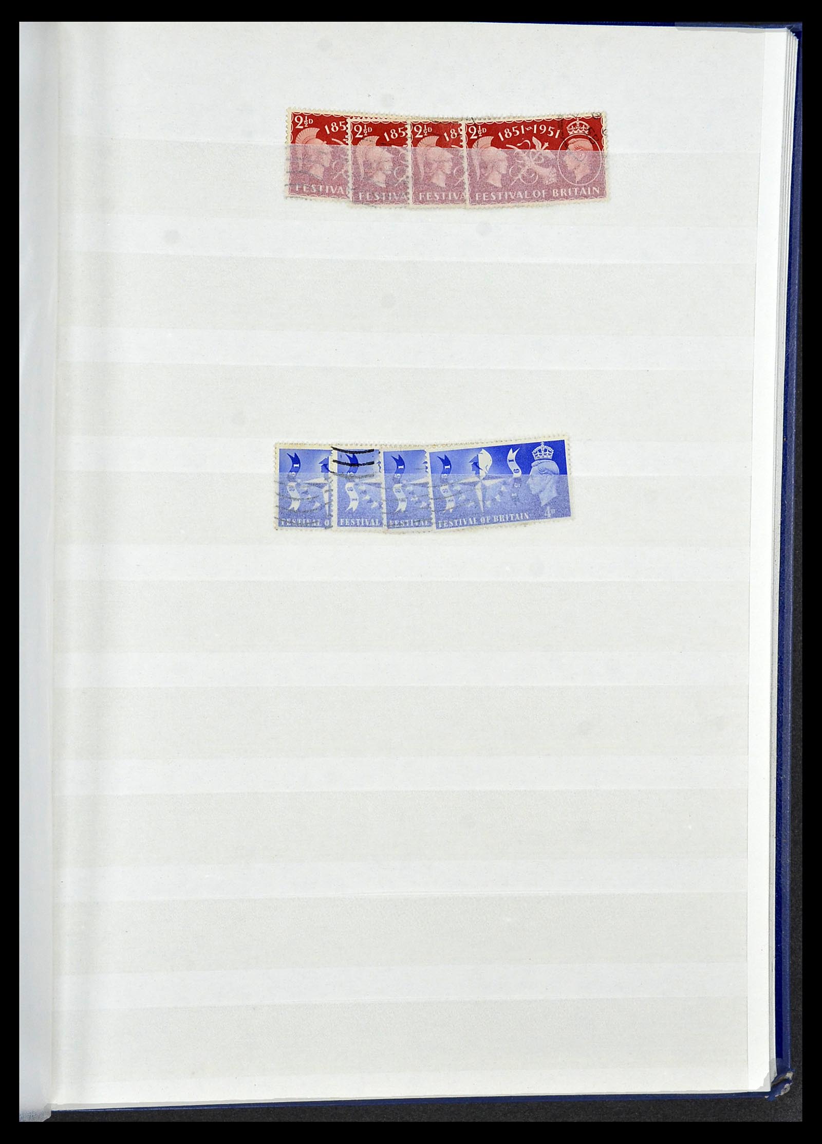 34368 071 - Postzegelverzameling 34368 Engeland uitzoekpartij 1858-1990.
