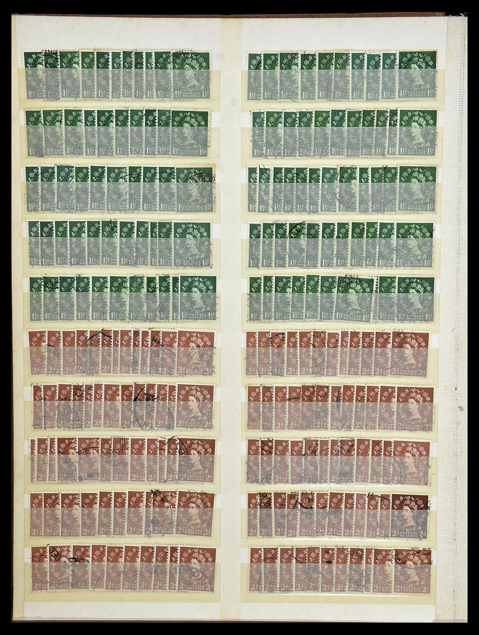 34368 079 - Stamp collection 34368 Great Britain sorting lot 1858-1990.