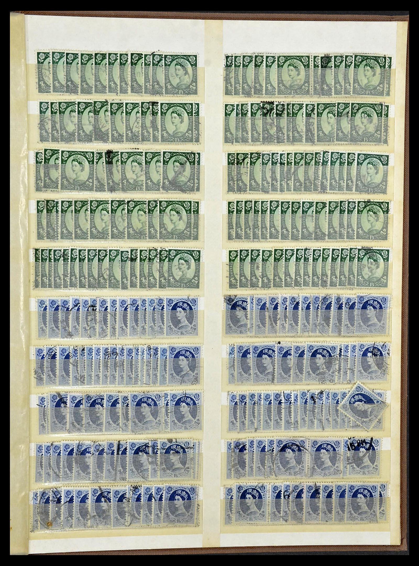 34368 086 - Stamp collection 34368 Great Britain sorting lot 1858-1990.