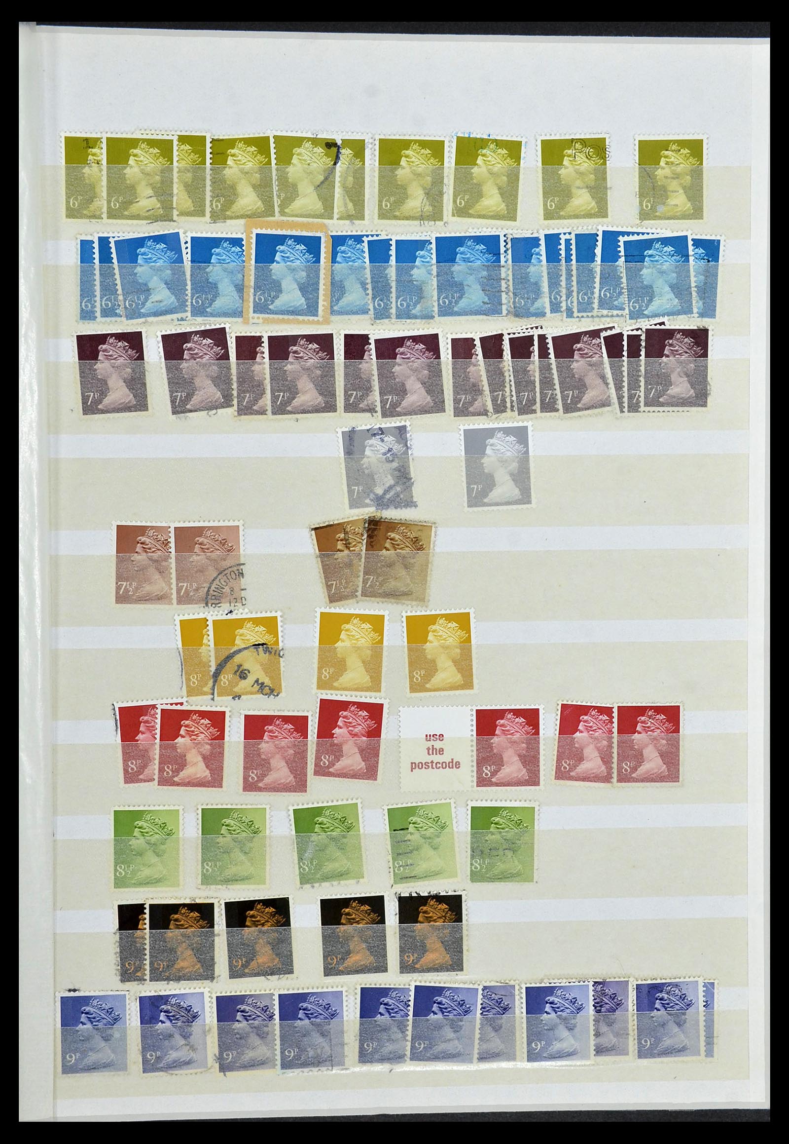 34368 090 - Stamp collection 34368 Great Britain sorting lot 1858-1990.