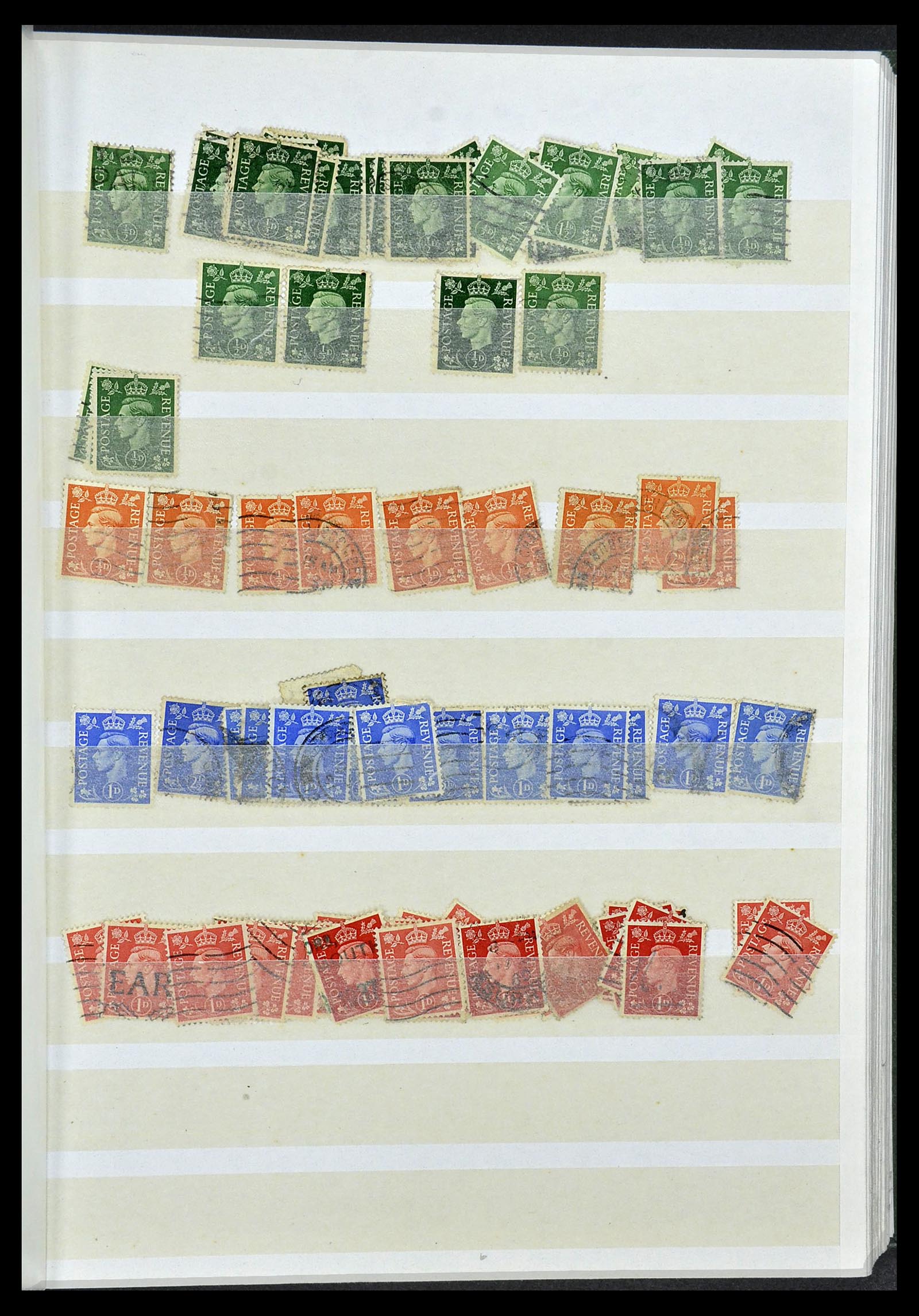 34368 105 - Postzegelverzameling 34368 Engeland uitzoekpartij 1858-1990.