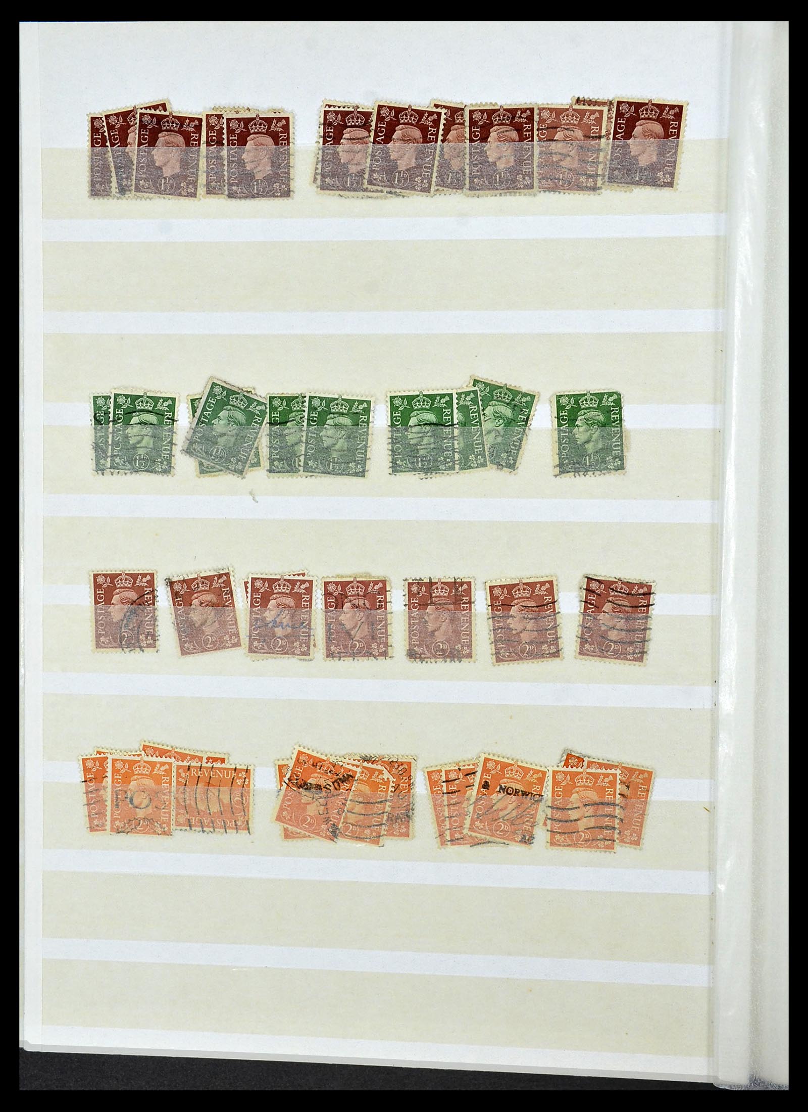 34368 107 - Postzegelverzameling 34368 Engeland uitzoekpartij 1858-1990.