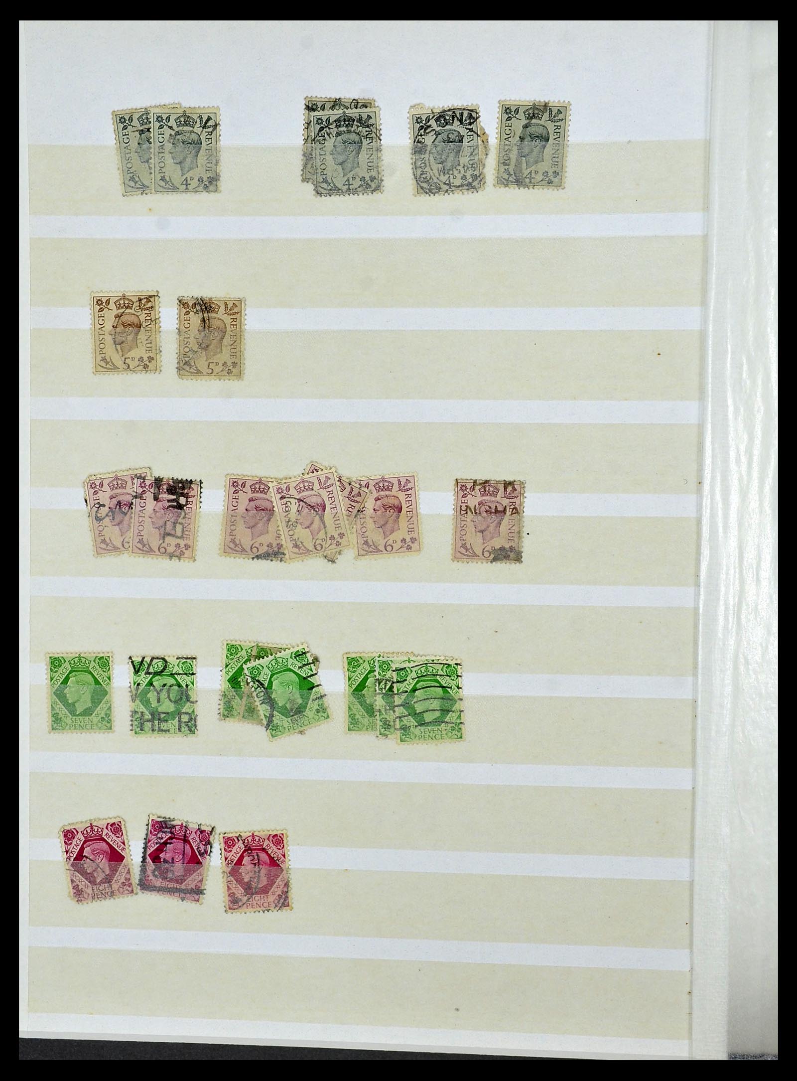 34368 108 - Postzegelverzameling 34368 Engeland uitzoekpartij 1858-1990.
