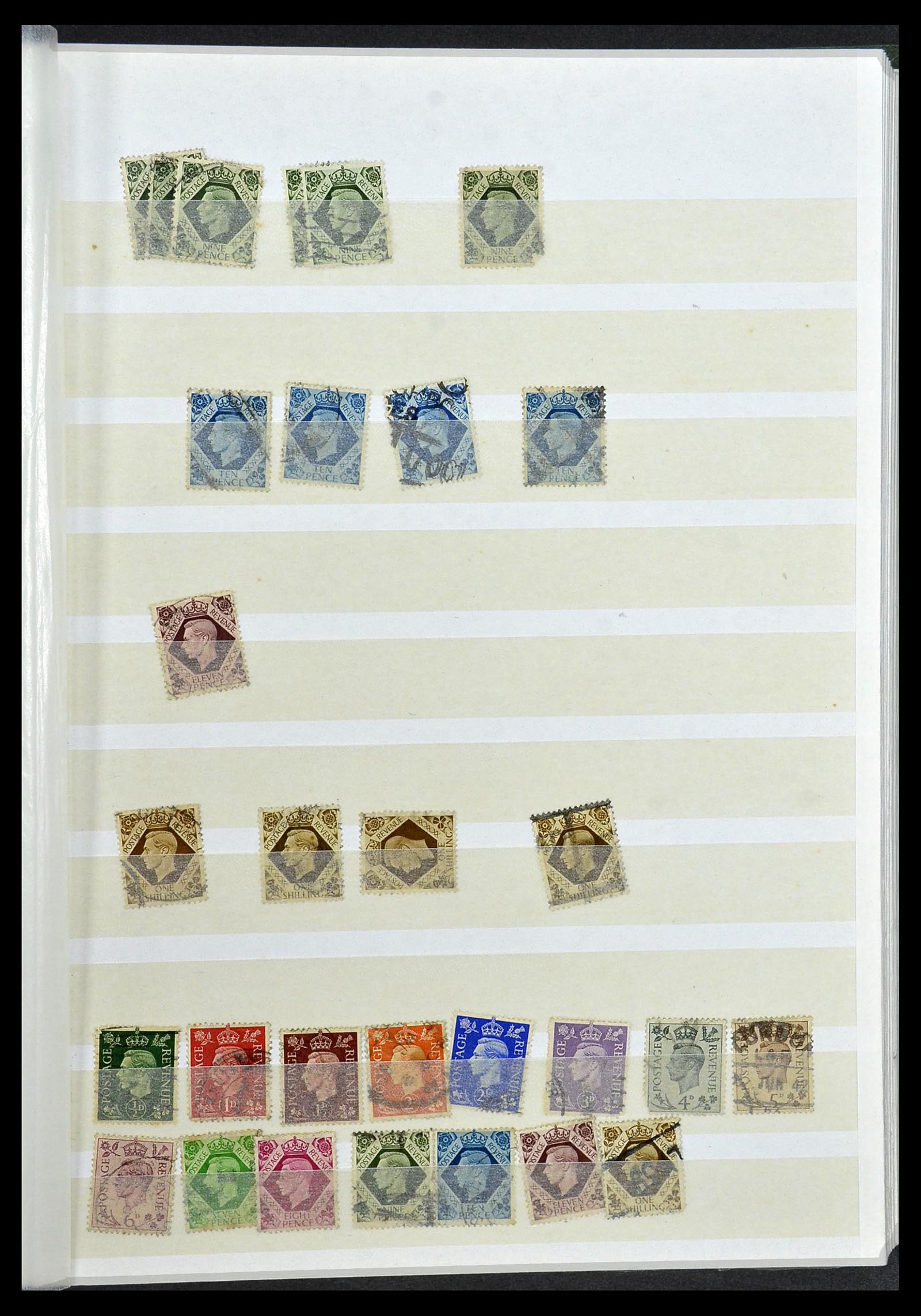 34368 109 - Stamp collection 34368 Great Britain sorting lot 1858-1990.