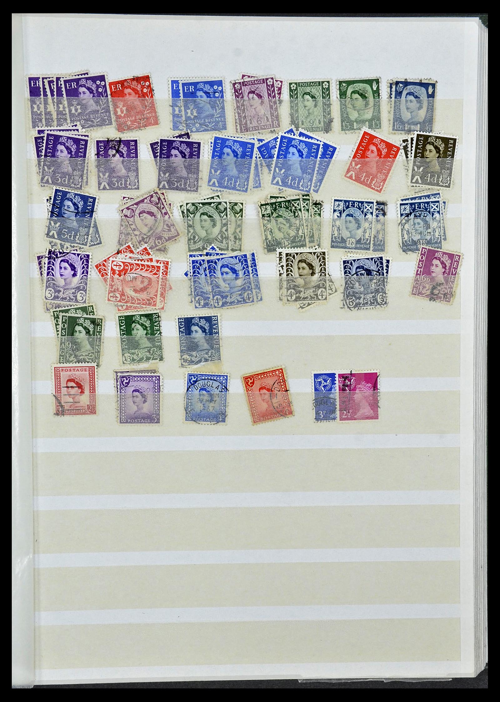 34368 115 - Stamp collection 34368 Great Britain sorting lot 1858-1990.