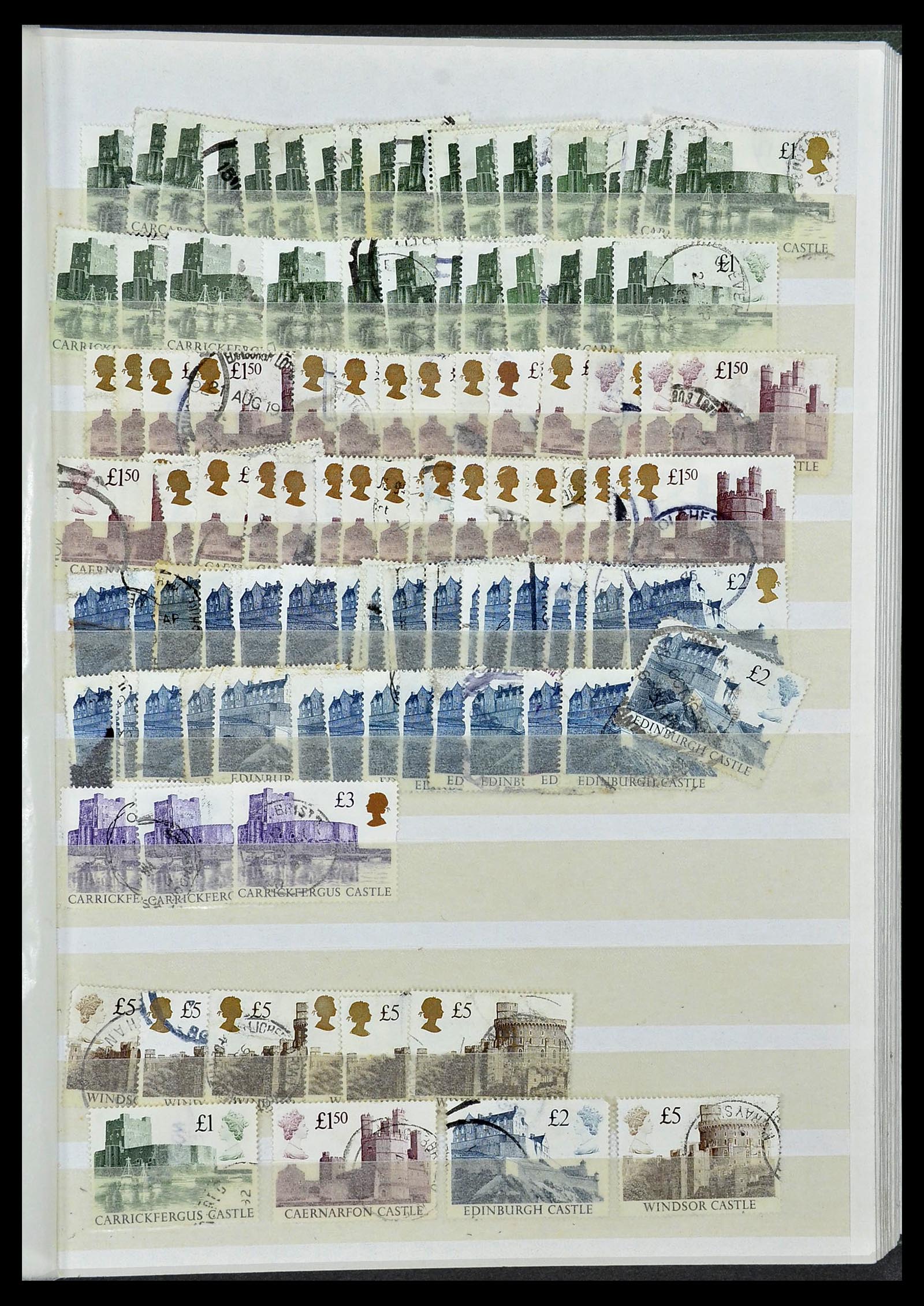 34368 117 - Postzegelverzameling 34368 Engeland uitzoekpartij 1858-1990.