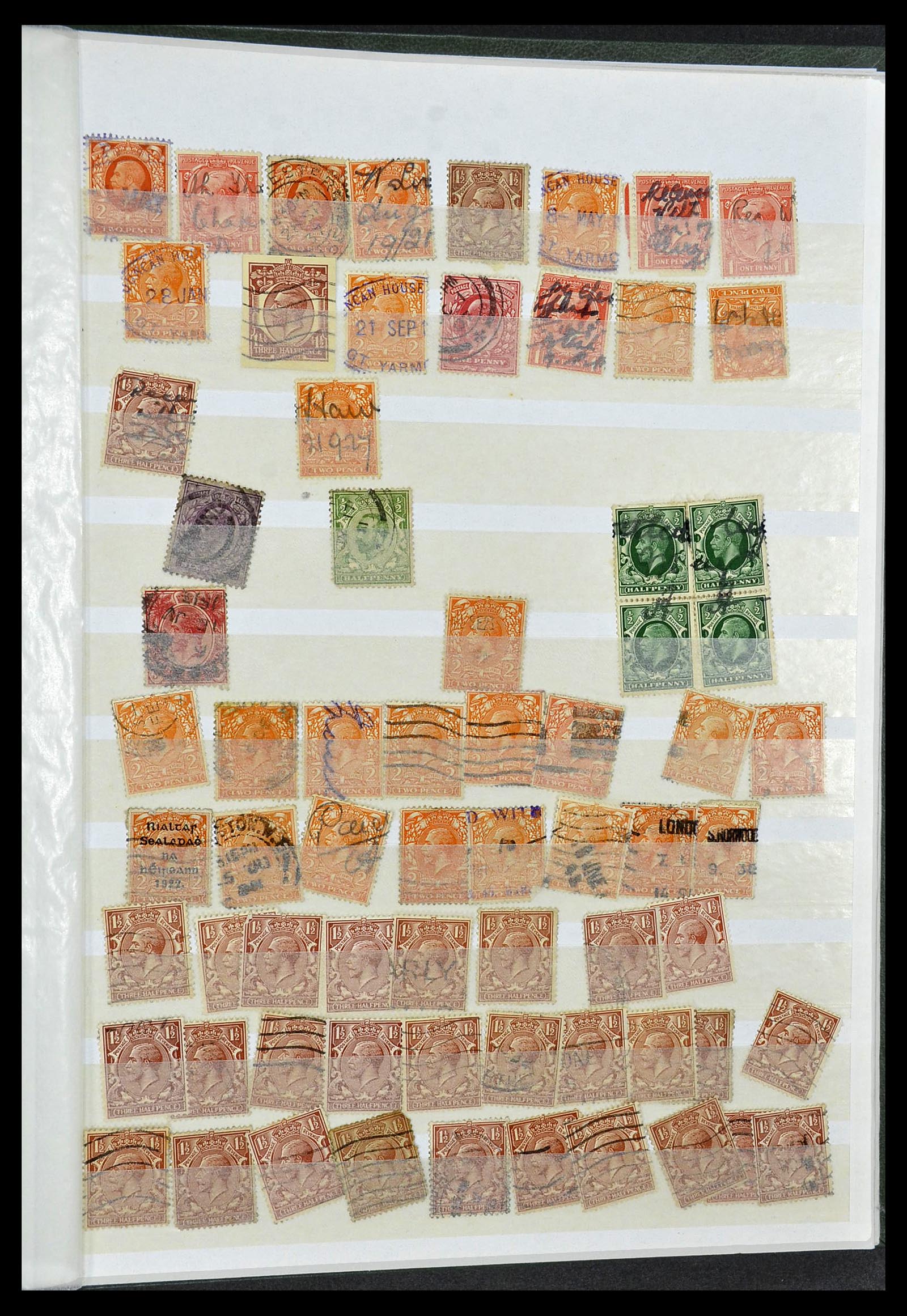 34368 121 - Postzegelverzameling 34368 Engeland uitzoekpartij 1858-1990.