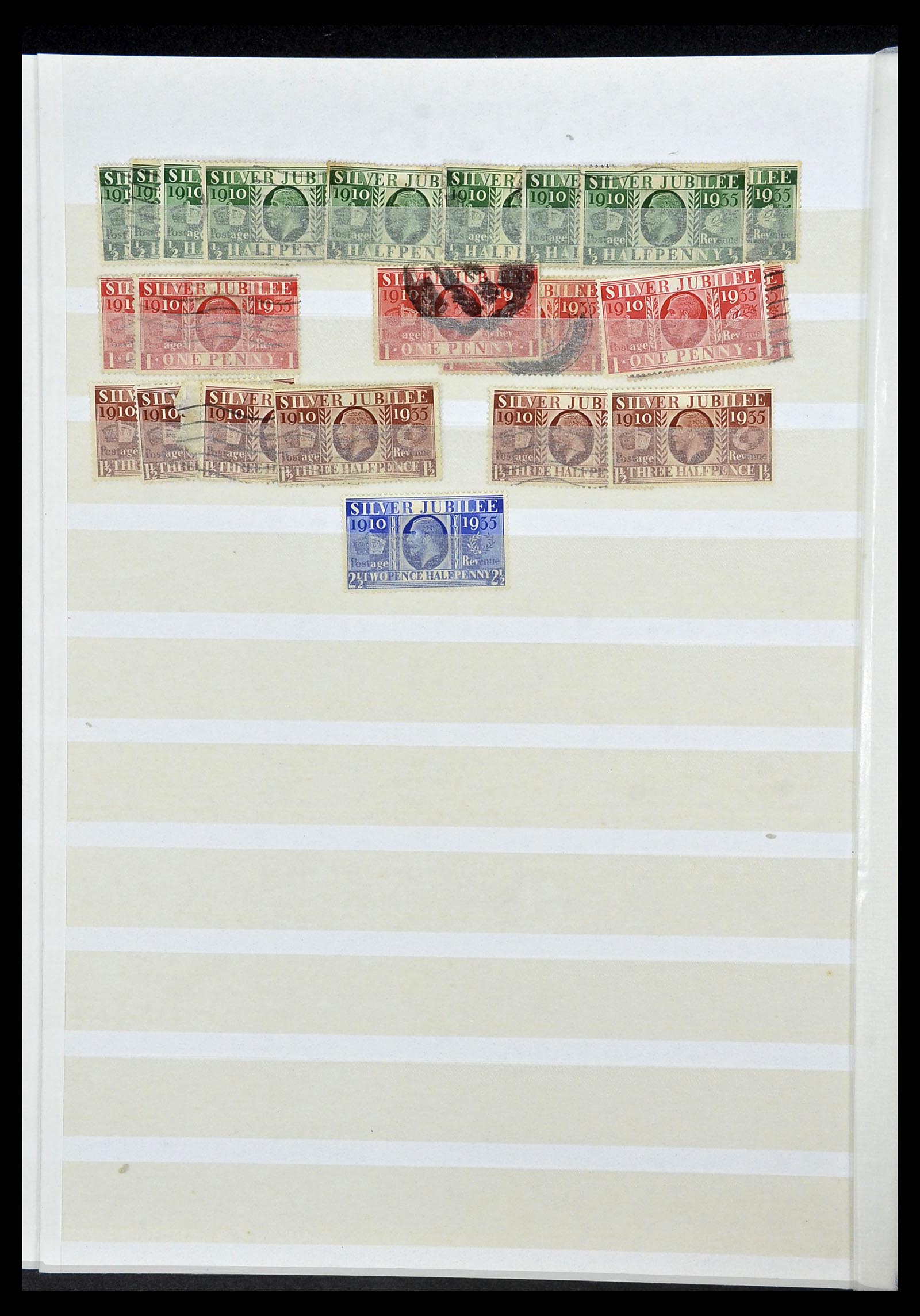 34368 122 - Stamp collection 34368 Great Britain sorting lot 1858-1990.