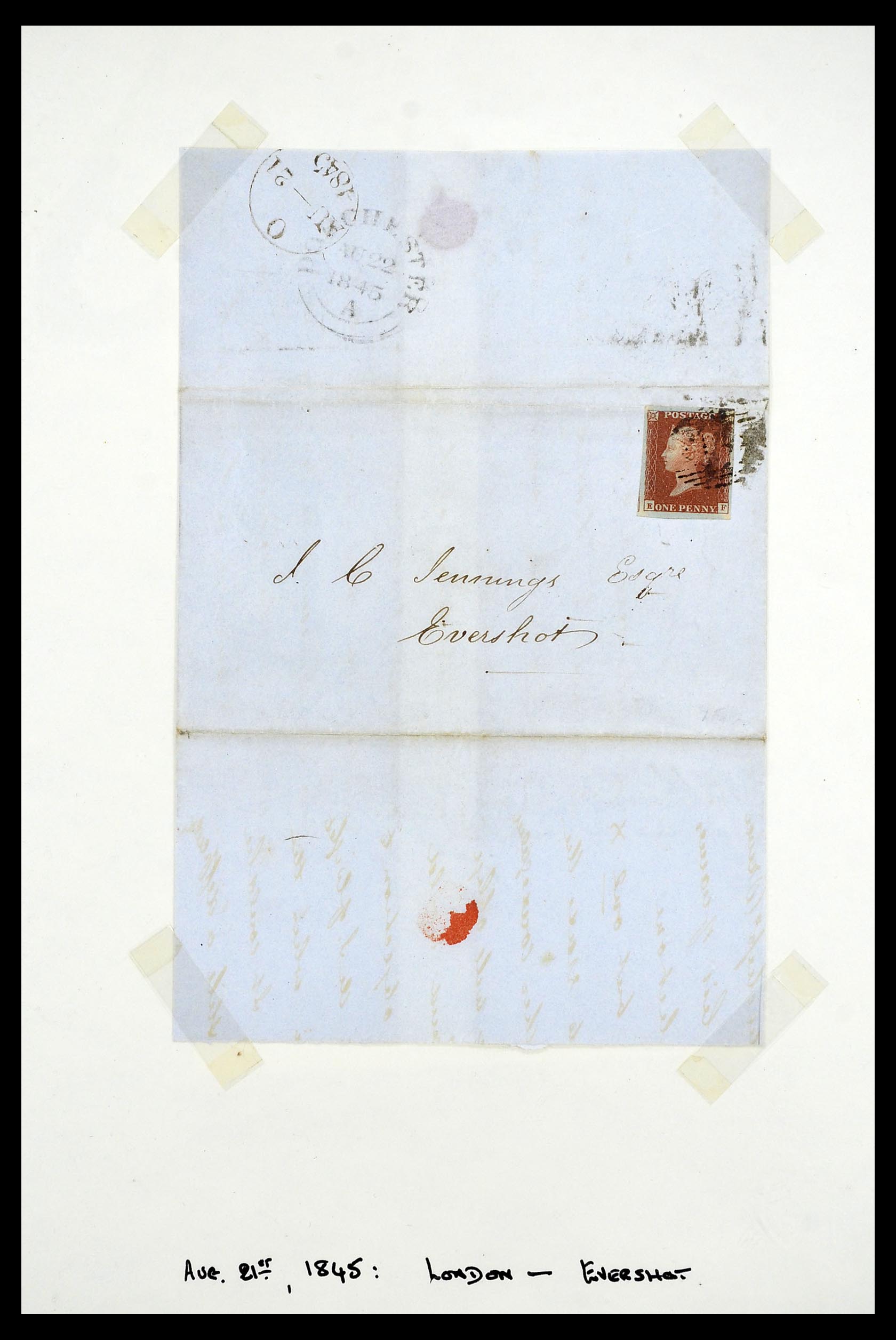 34373 004 - Postzegelverzameling 34373 Engeland 1858-1970.
