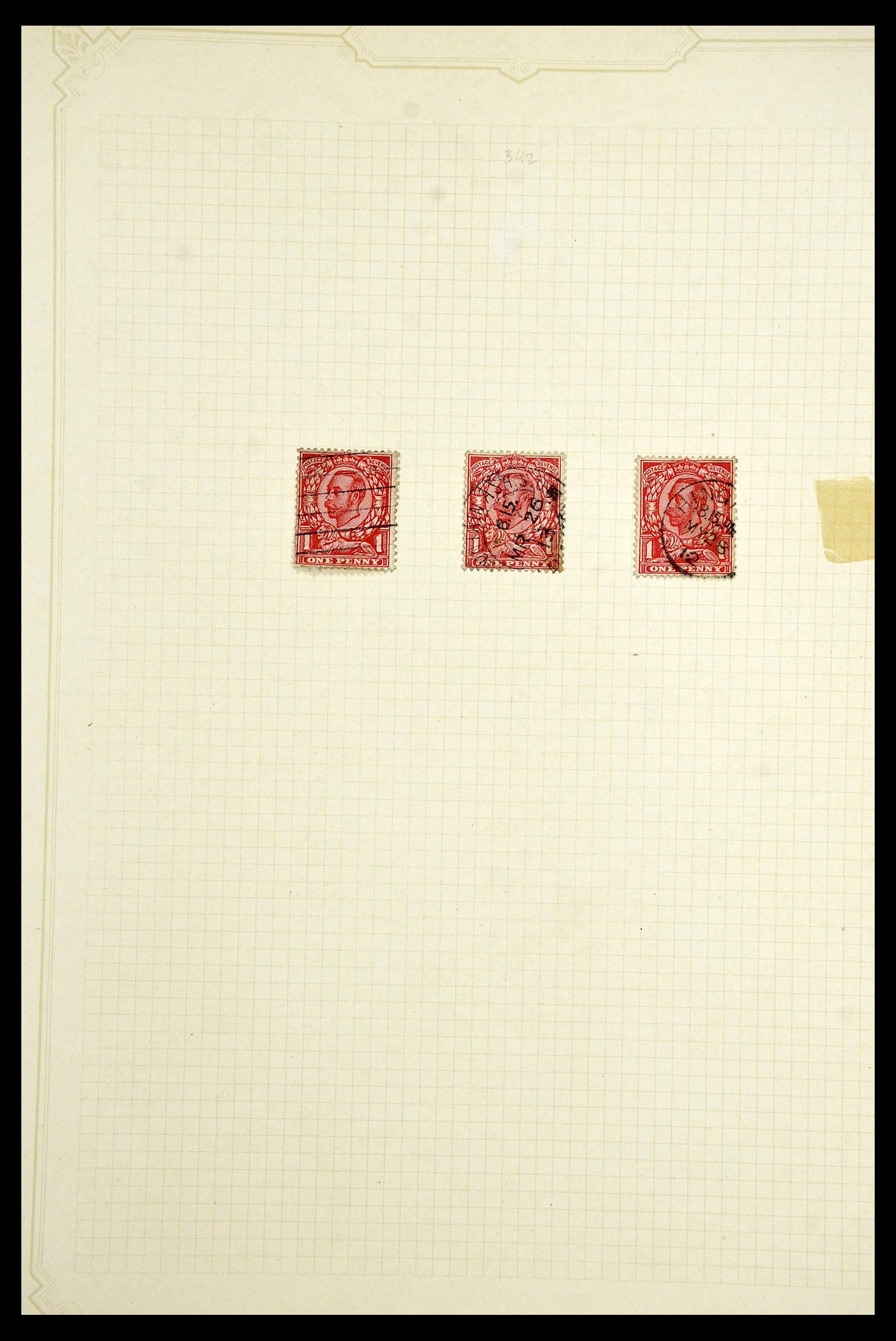 34373 006 - Postzegelverzameling 34373 Engeland 1858-1970.
