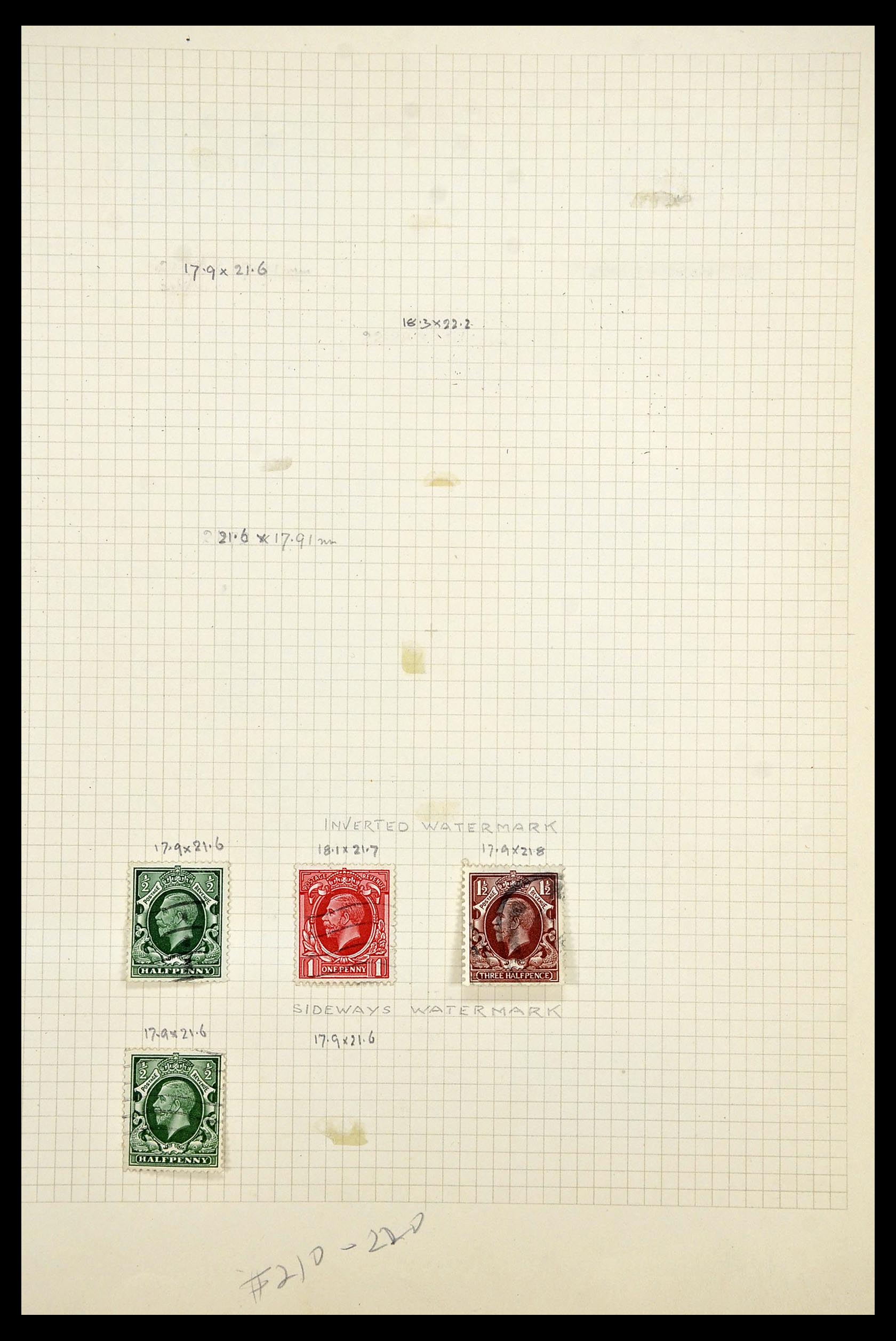 34373 011 - Postzegelverzameling 34373 Engeland 1858-1970.