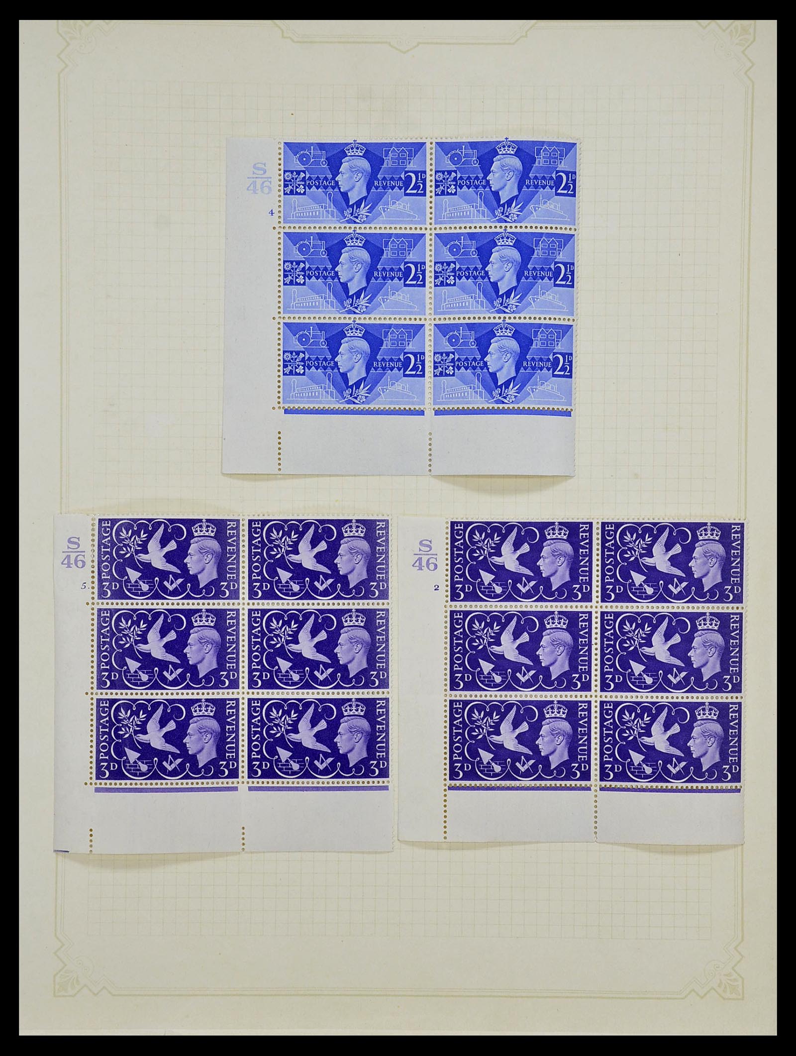 34373 018 - Postzegelverzameling 34373 Engeland 1858-1970.