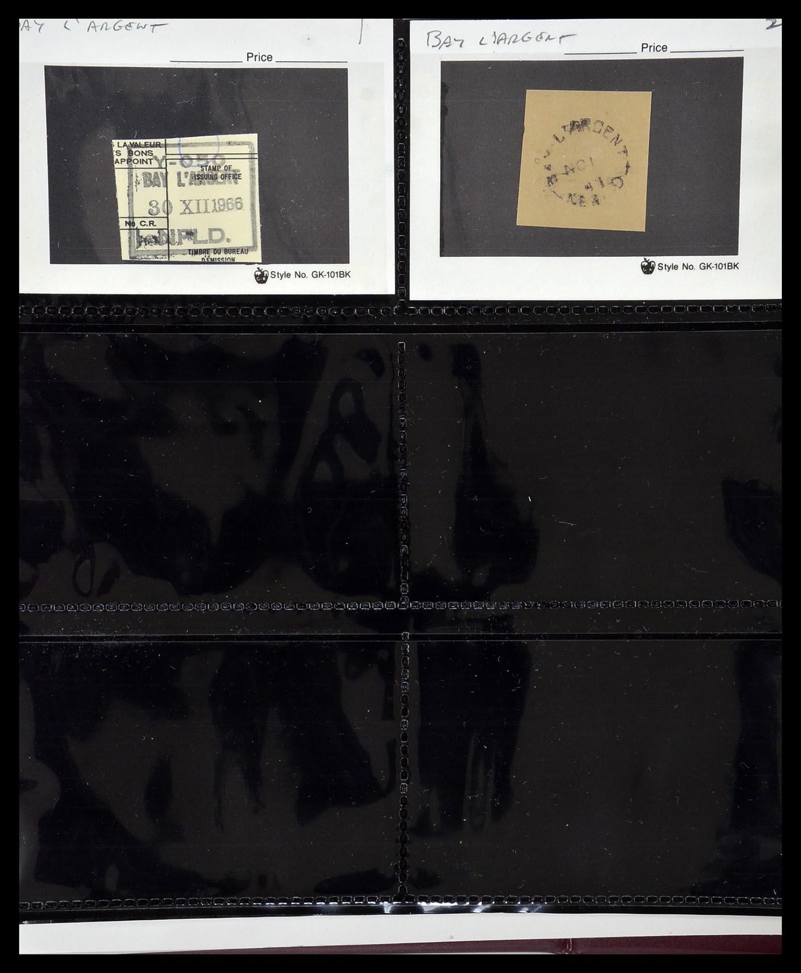 34380 020 - Postzegelverzameling 34380 Newfoundland stempelverzameling 1868-1950.