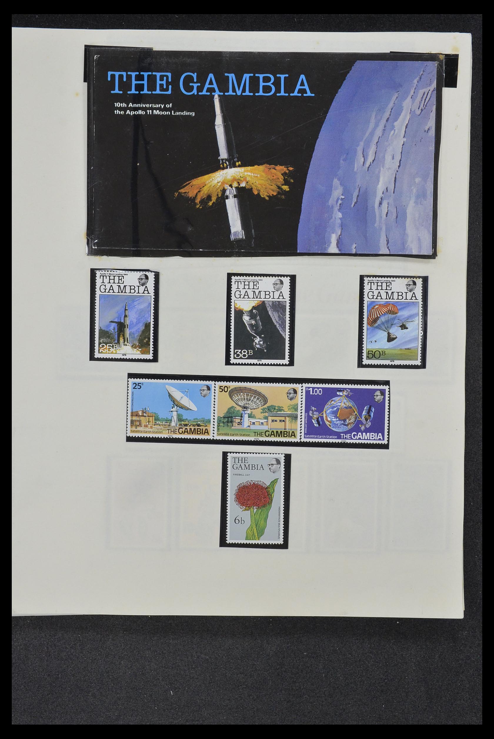 34381 019 - Postzegelverzameling 34381 Engelse koloniën 1937-1984.