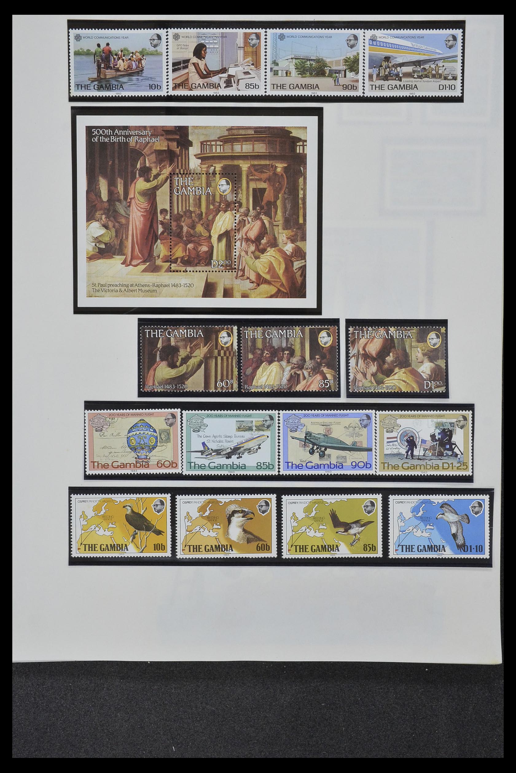 34381 024 - Postzegelverzameling 34381 Engelse koloniën 1937-1984.
