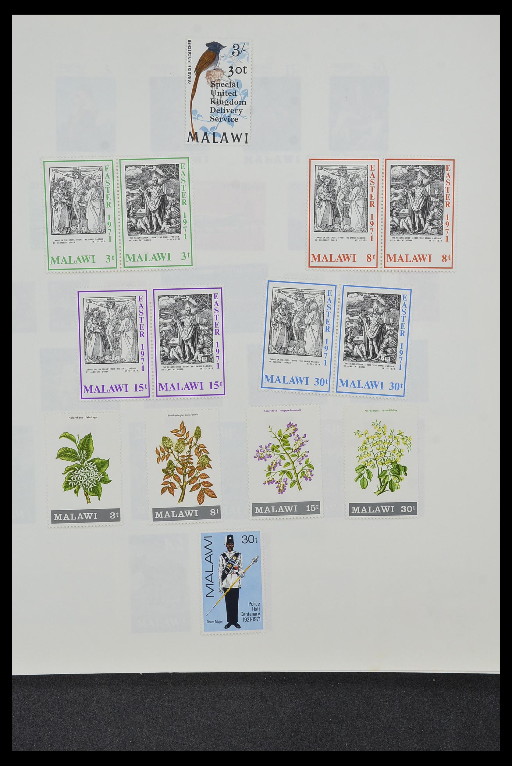 34381 038 - Postzegelverzameling 34381 Engelse koloniën 1937-1984.