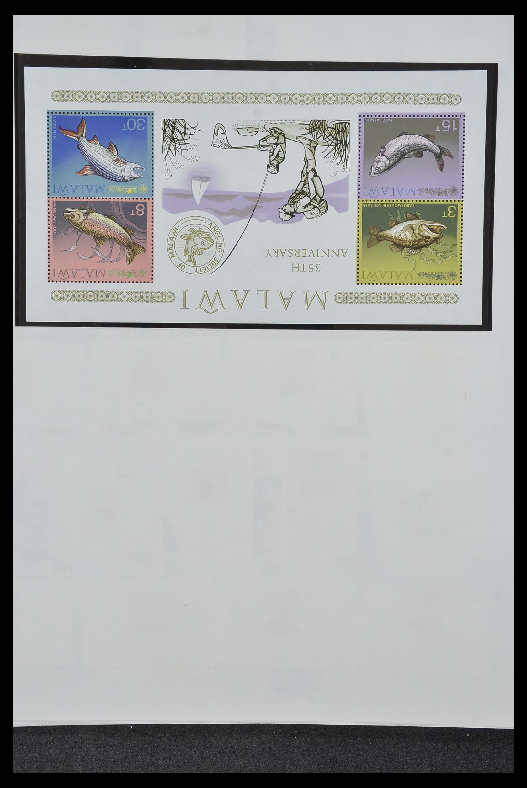 34381 042 - Postzegelverzameling 34381 Engelse koloniën 1937-1984.