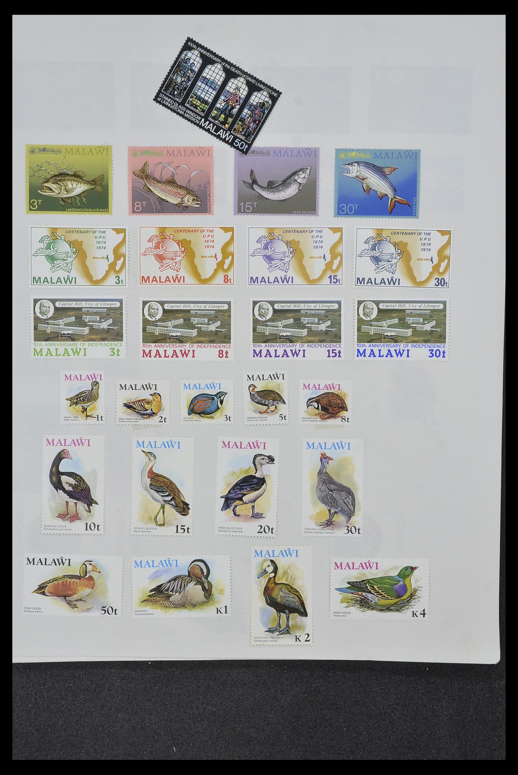 34381 043 - Postzegelverzameling 34381 Engelse koloniën 1937-1984.