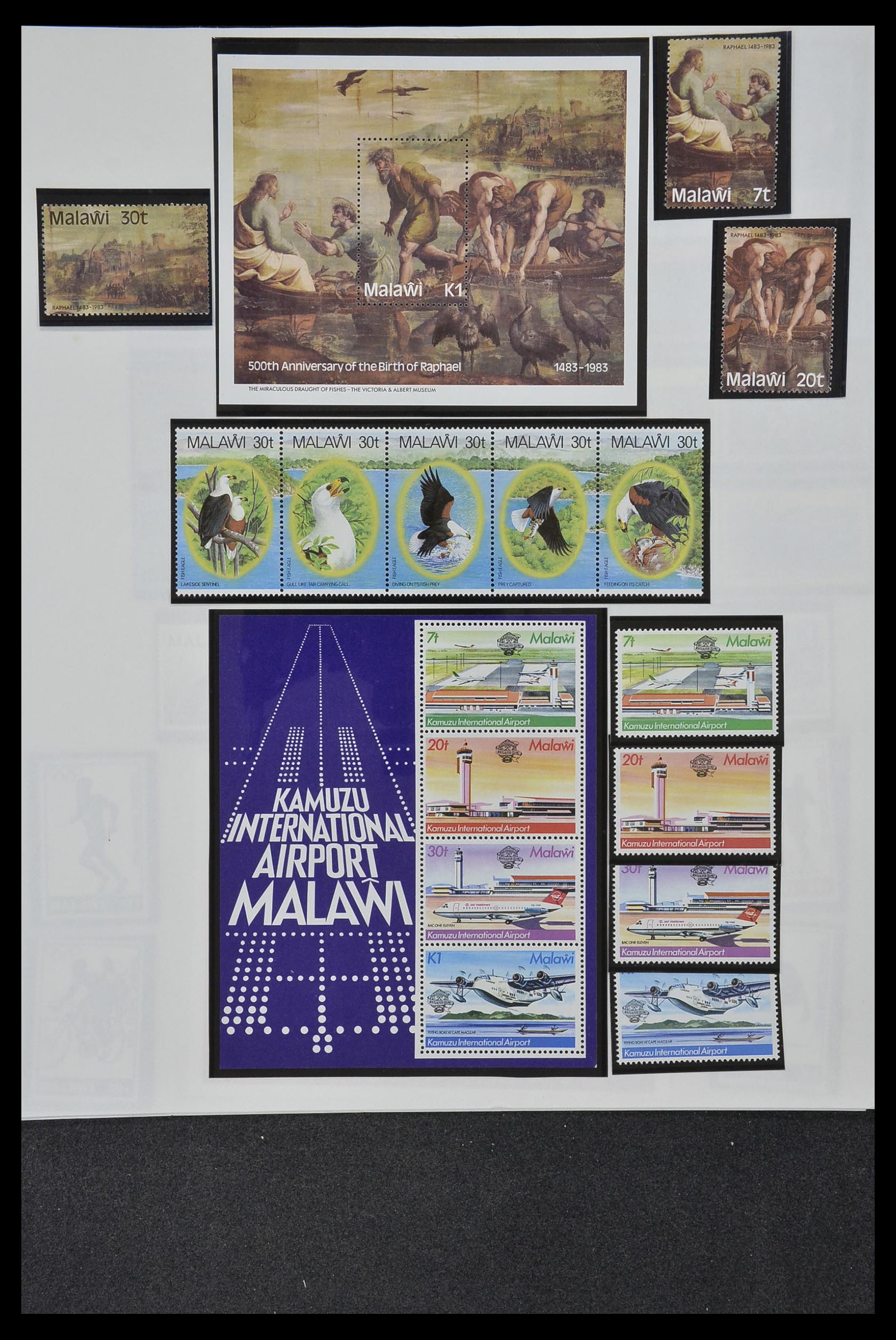 34381 057 - Postzegelverzameling 34381 Engelse koloniën 1937-1984.