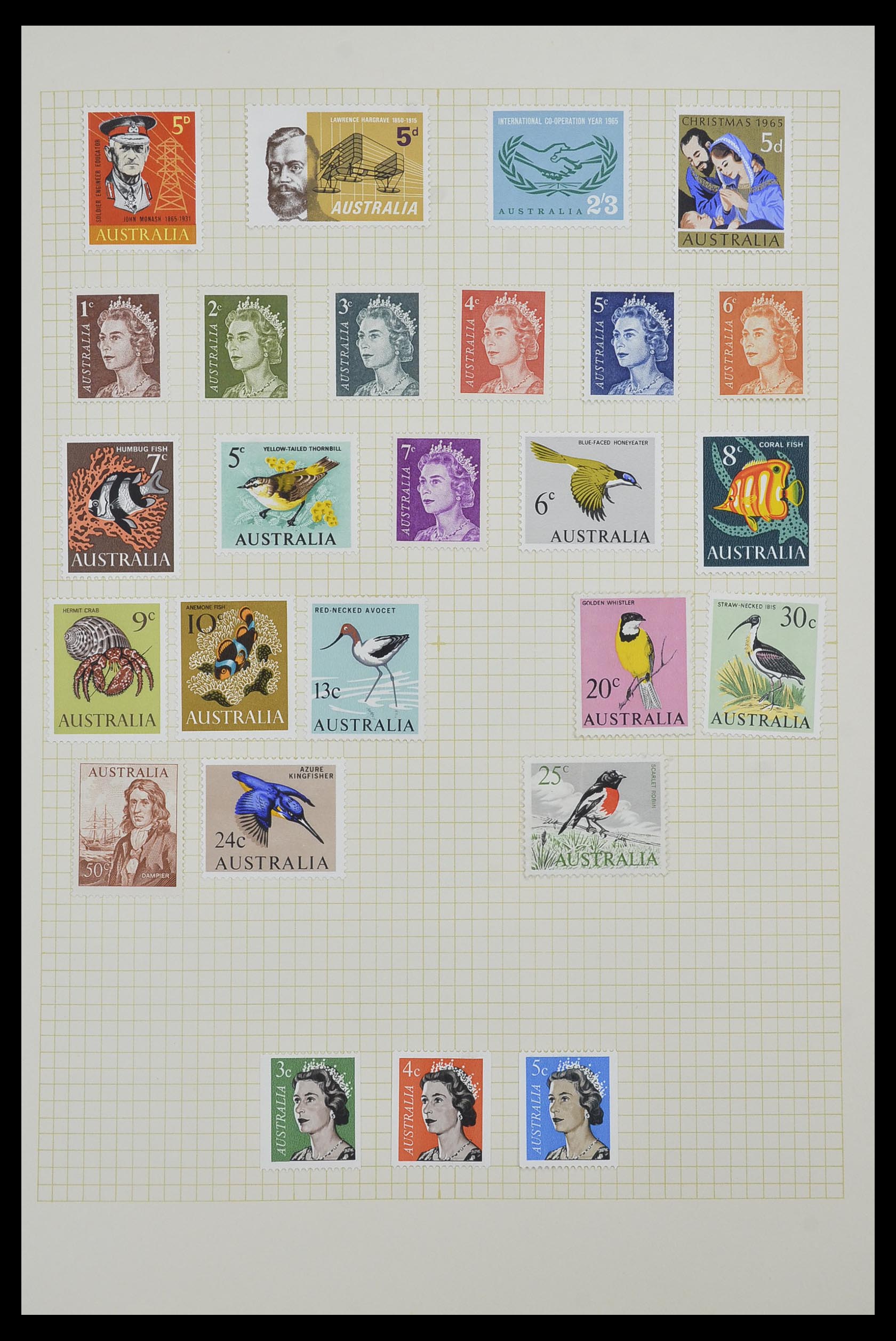 34382 023 - Postzegelverzameling 34382 Engelse koloniën 1937-2006.