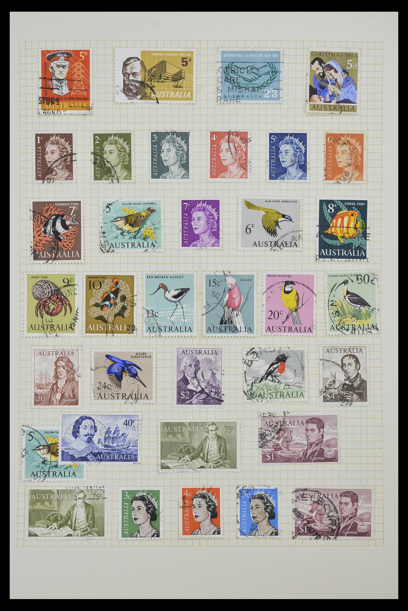 34382 024 - Postzegelverzameling 34382 Engelse koloniën 1937-2006.