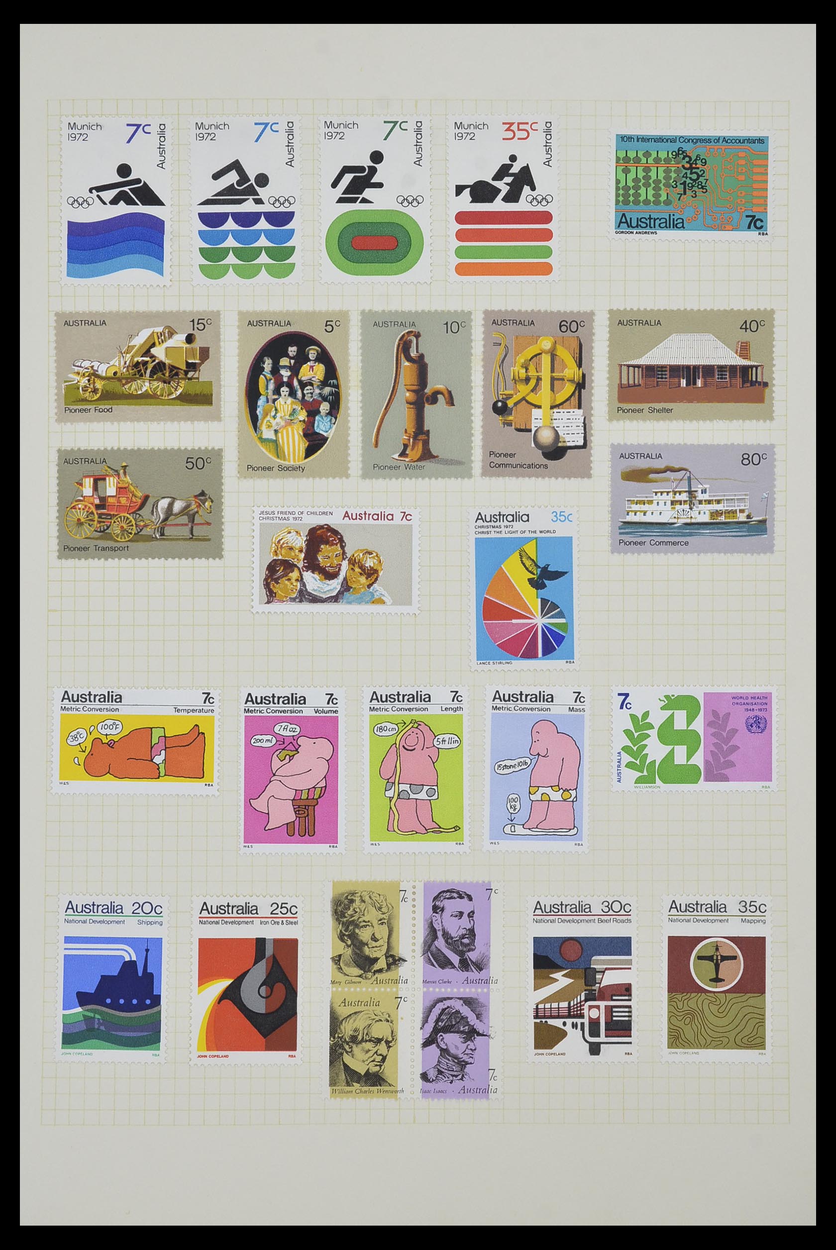 34382 036 - Postzegelverzameling 34382 Engelse koloniën 1937-2006.
