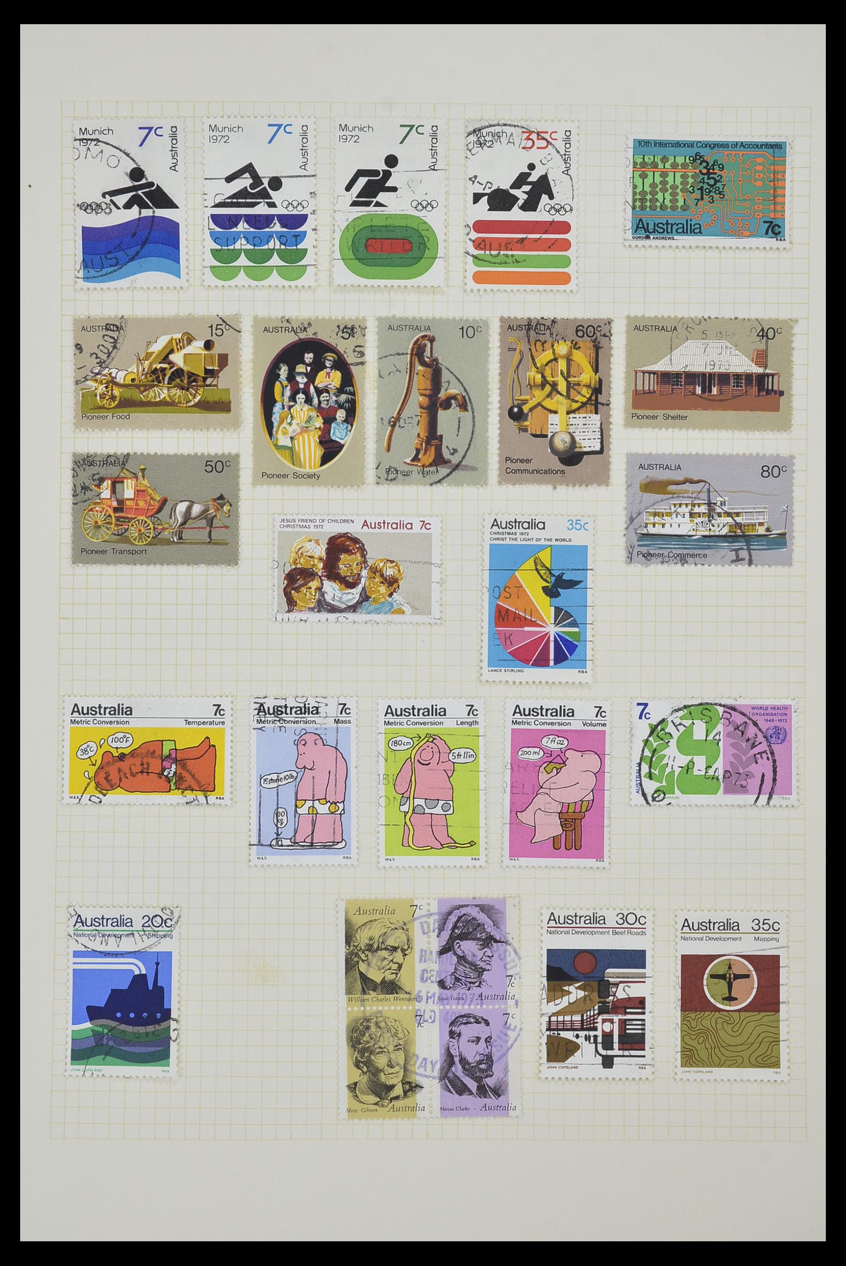 34382 037 - Postzegelverzameling 34382 Engelse koloniën 1937-2006.