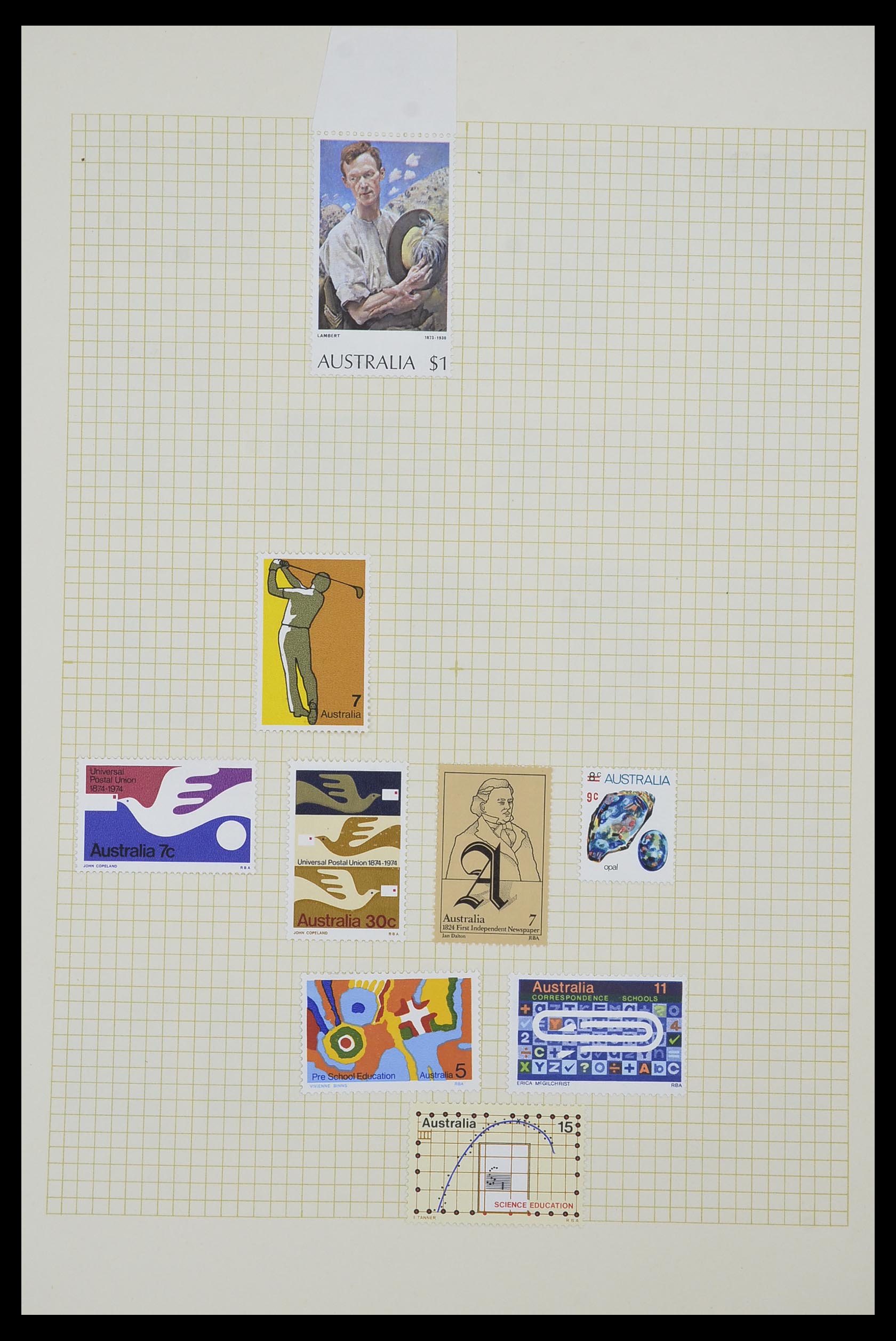34382 040 - Postzegelverzameling 34382 Engelse koloniën 1937-2006.