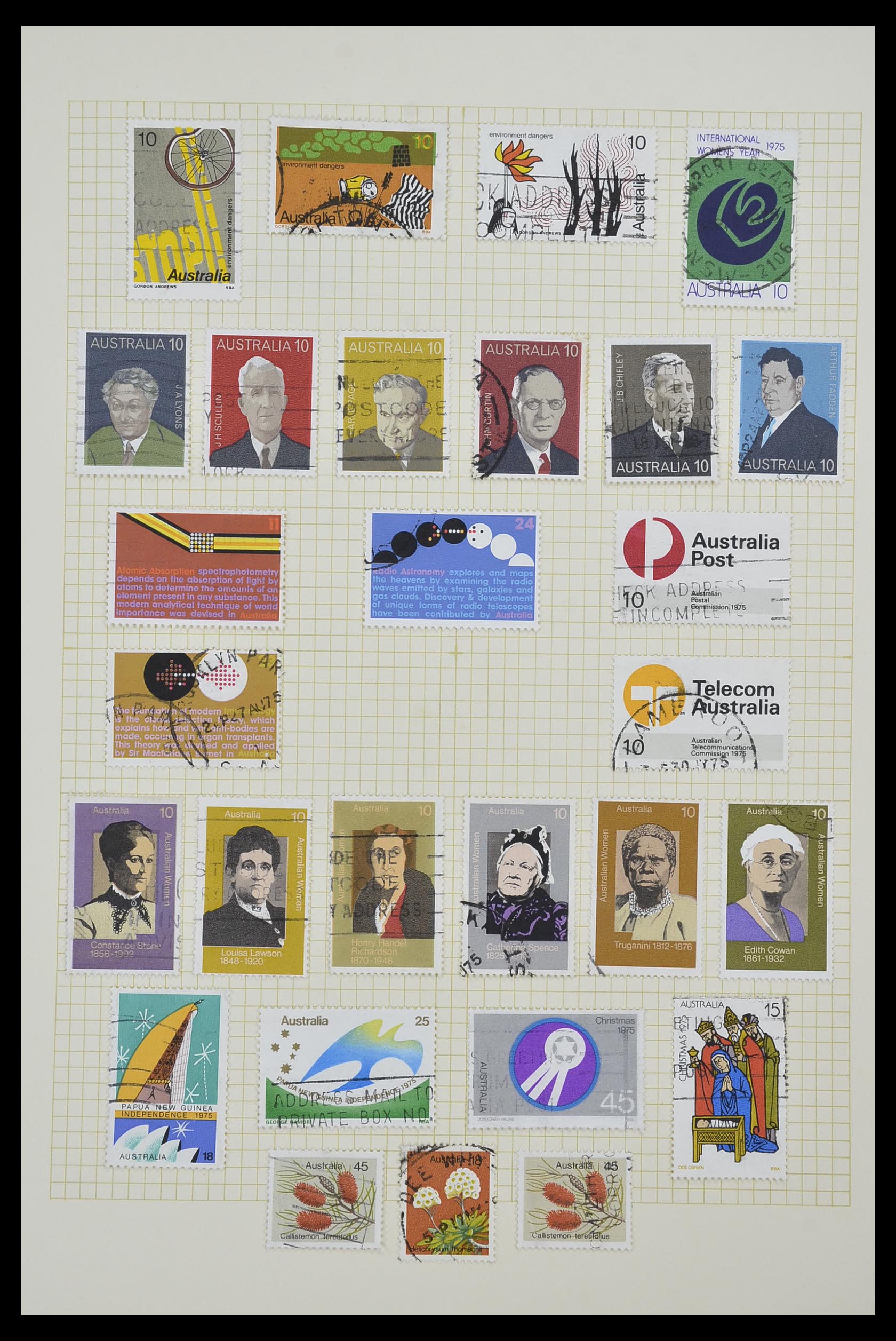 34382 044 - Postzegelverzameling 34382 Engelse koloniën 1937-2006.