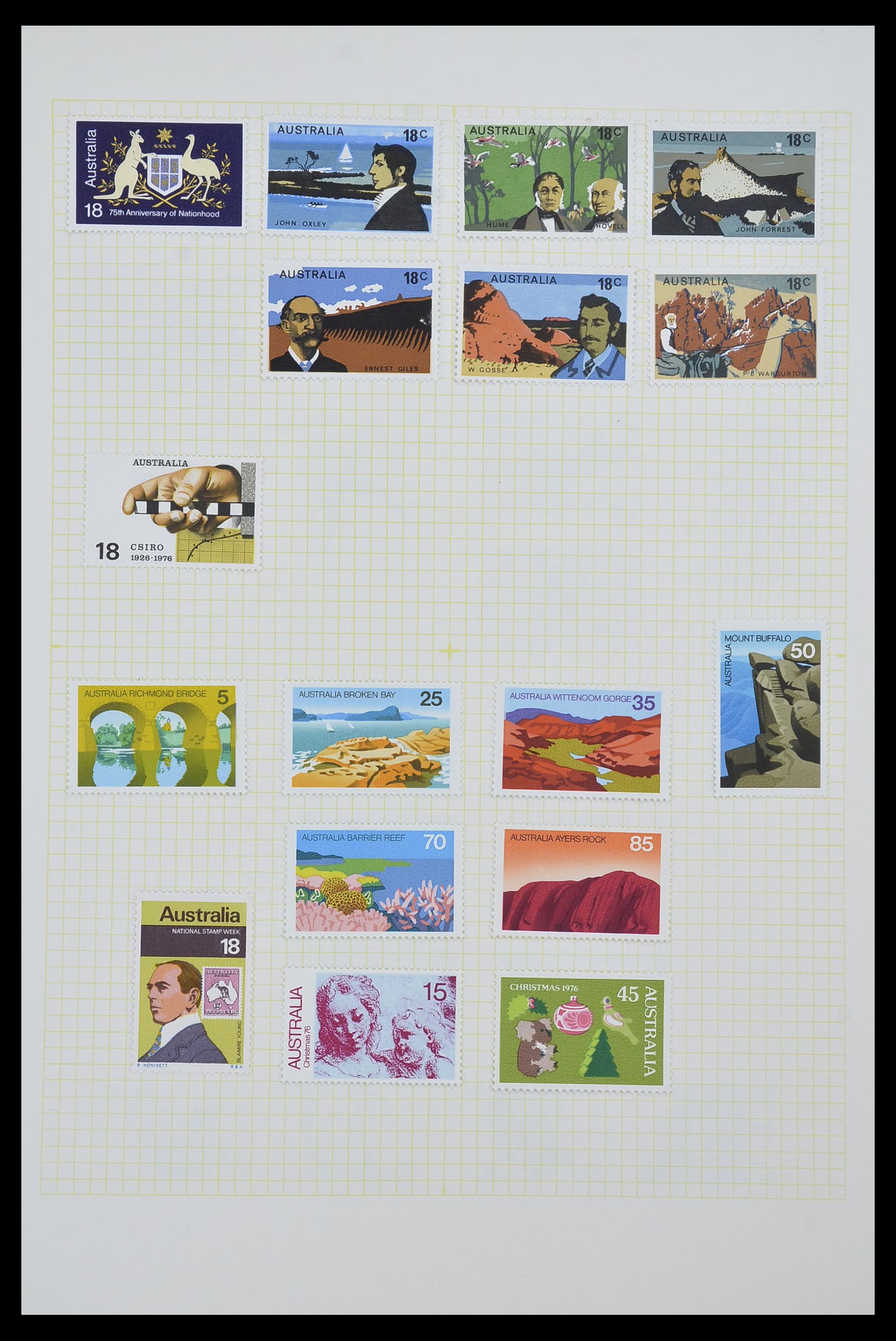 34382 046 - Postzegelverzameling 34382 Engelse koloniën 1937-2006.