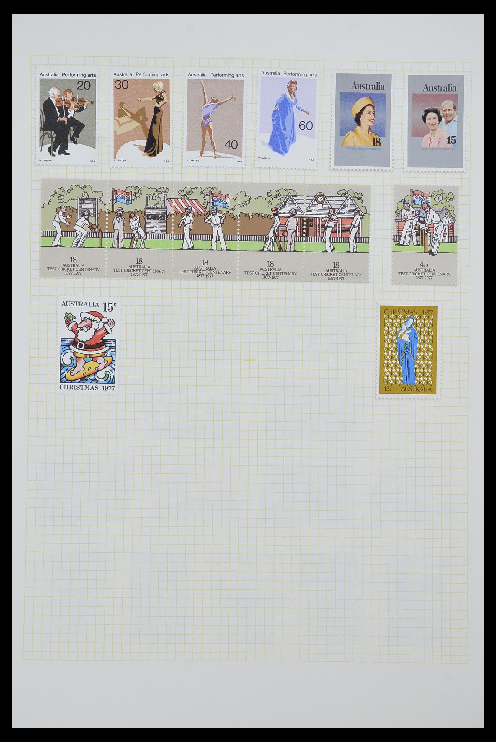 34382 048 - Postzegelverzameling 34382 Engelse koloniën 1937-2006.