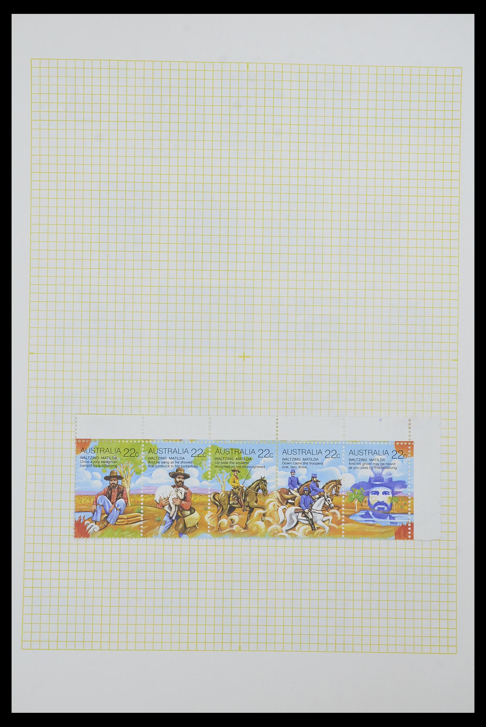 34382 054 - Postzegelverzameling 34382 Engelse koloniën 1937-2006.