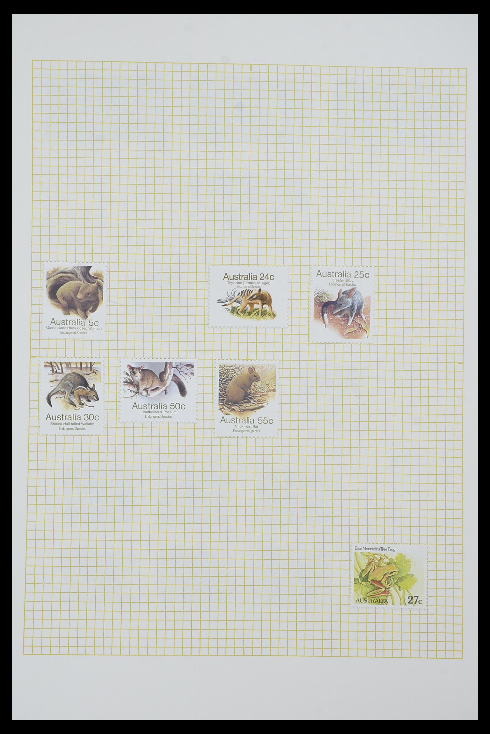 34382 057 - Postzegelverzameling 34382 Engelse koloniën 1937-2006.