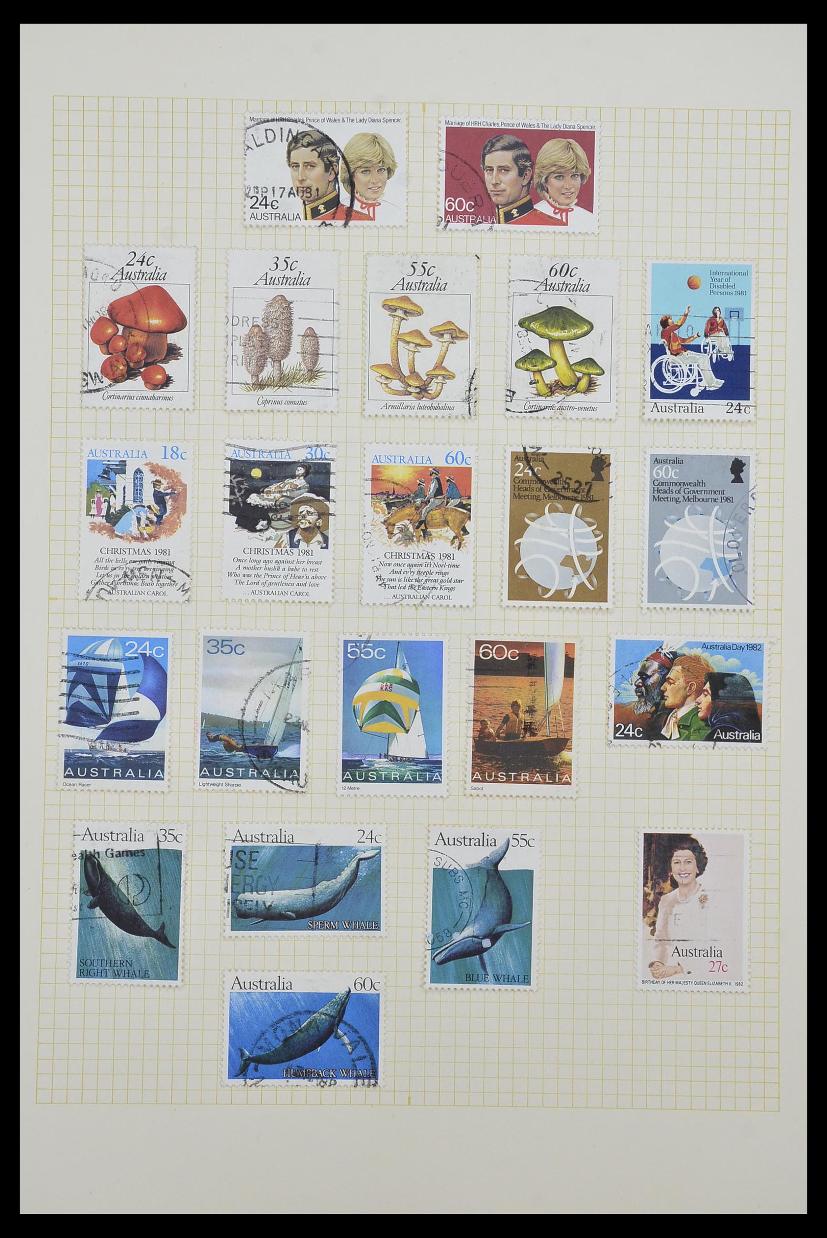 34382 062 - Stamp collection 34382 British colonies 1937-2006.