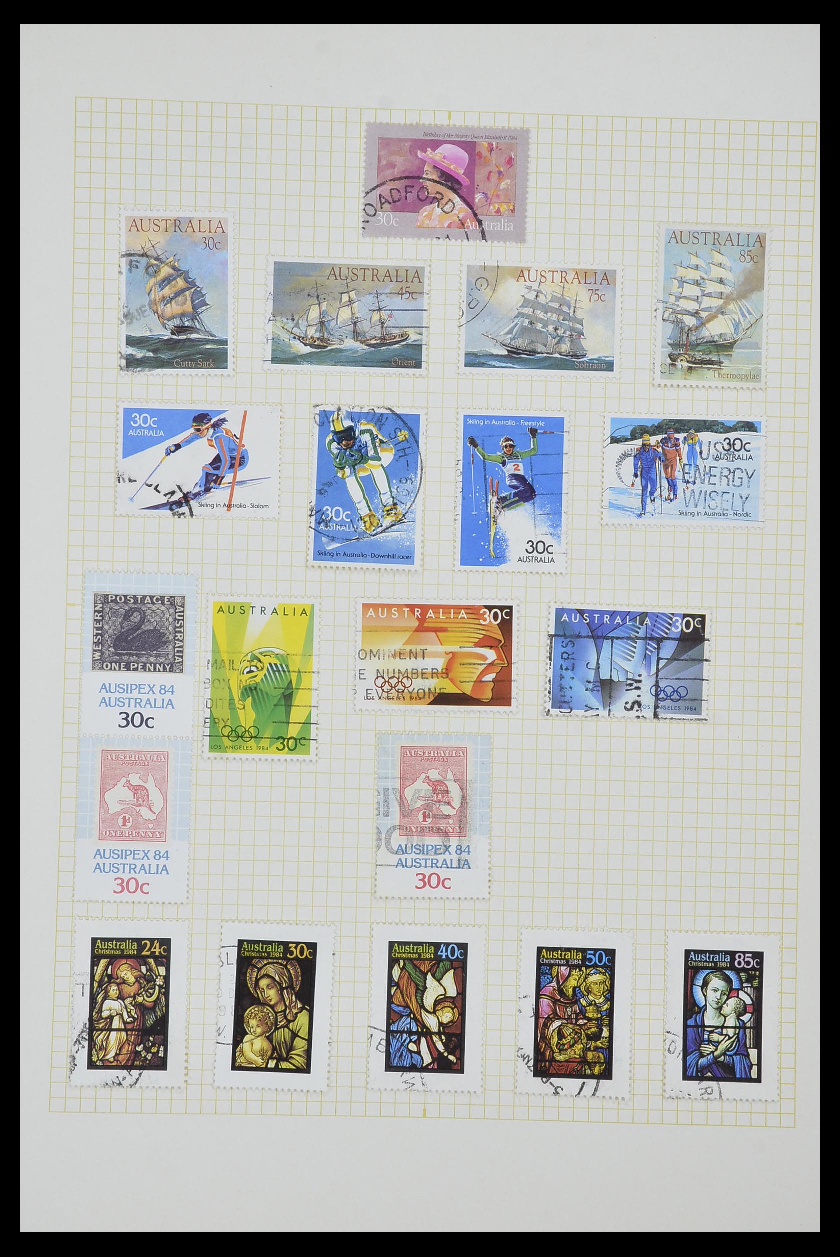 34382 069 - Stamp collection 34382 British colonies 1937-2006.