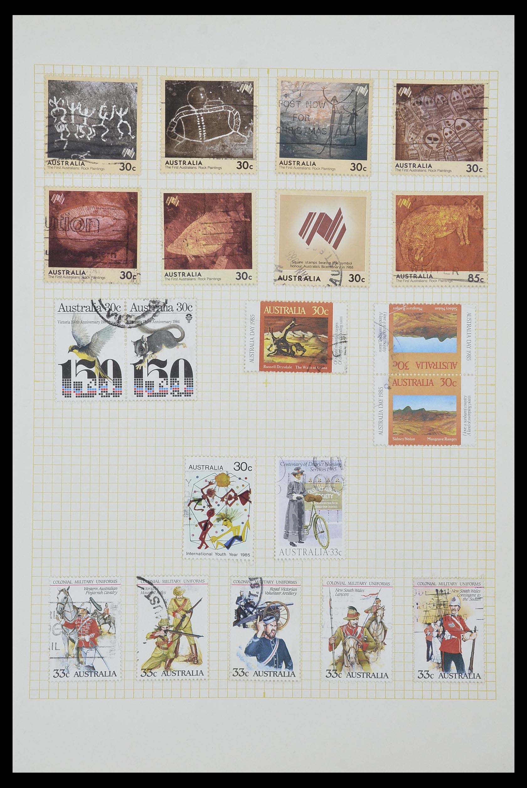 34382 073 - Stamp collection 34382 British colonies 1937-2006.