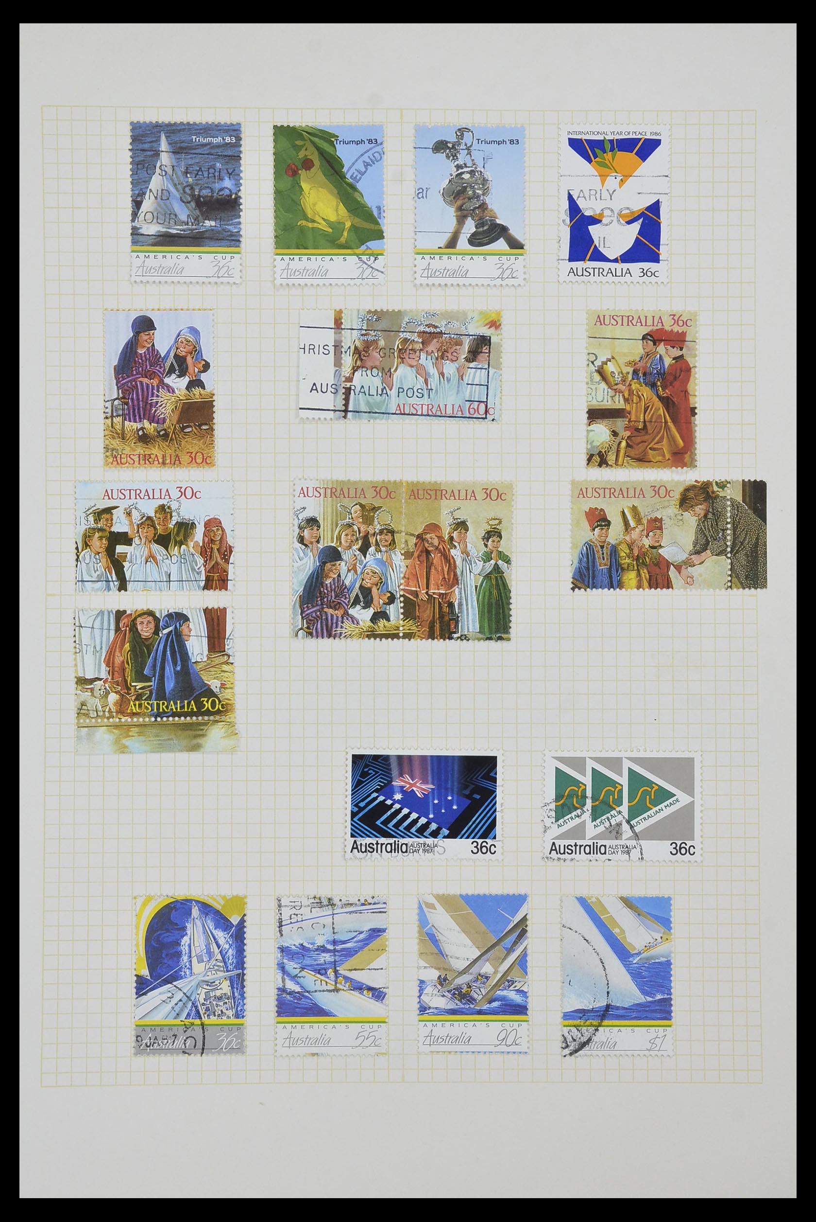 34382 079 - Stamp collection 34382 British colonies 1937-2006.
