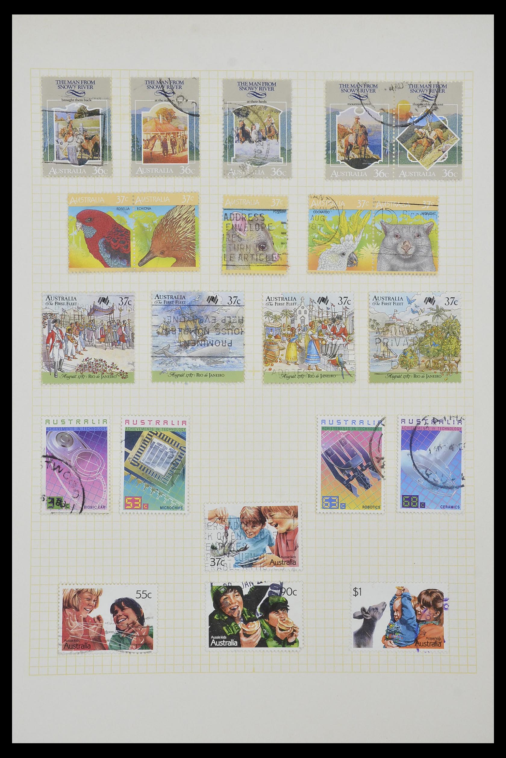34382 081 - Stamp collection 34382 British colonies 1937-2006.