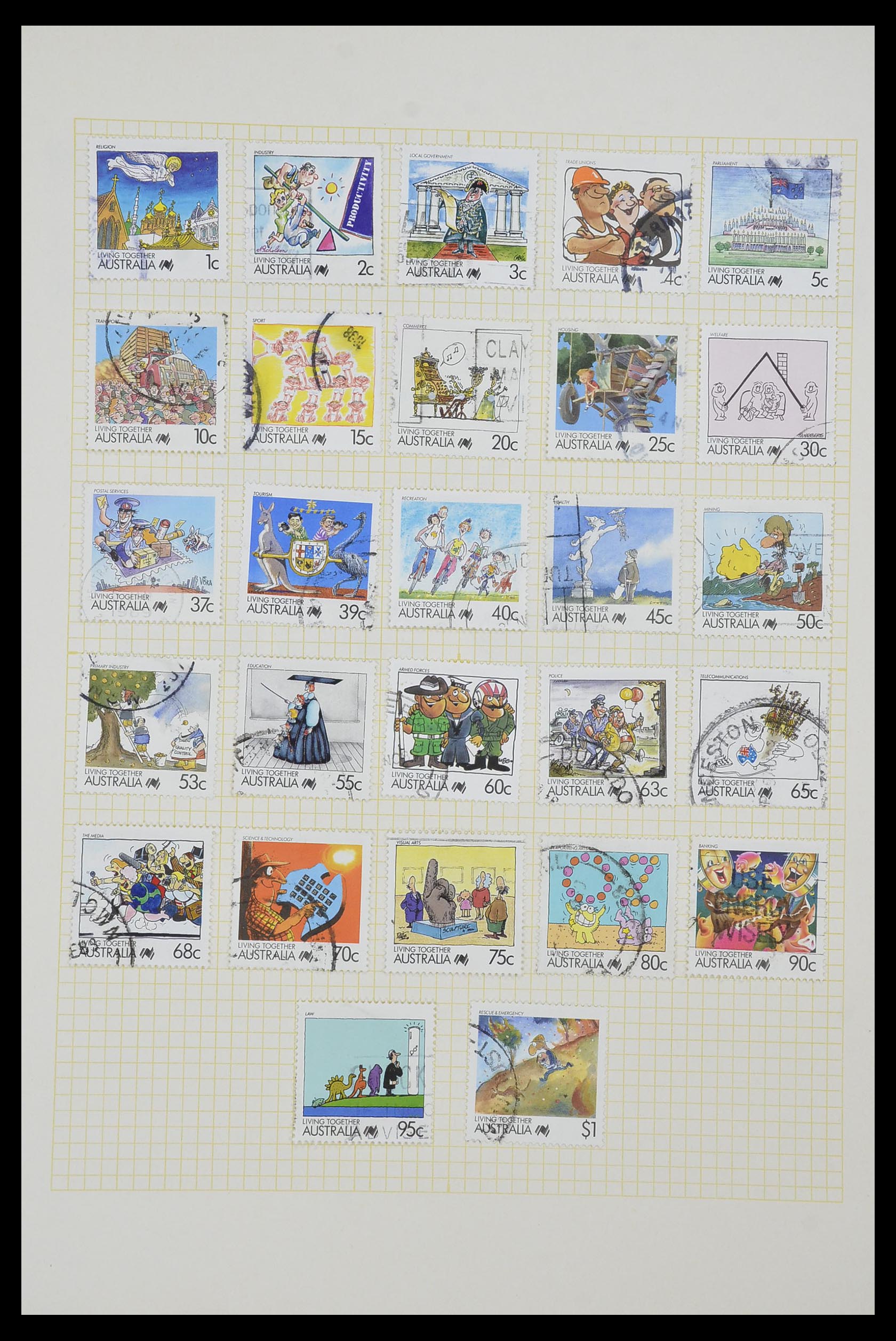 34382 085 - Stamp collection 34382 British colonies 1937-2006.