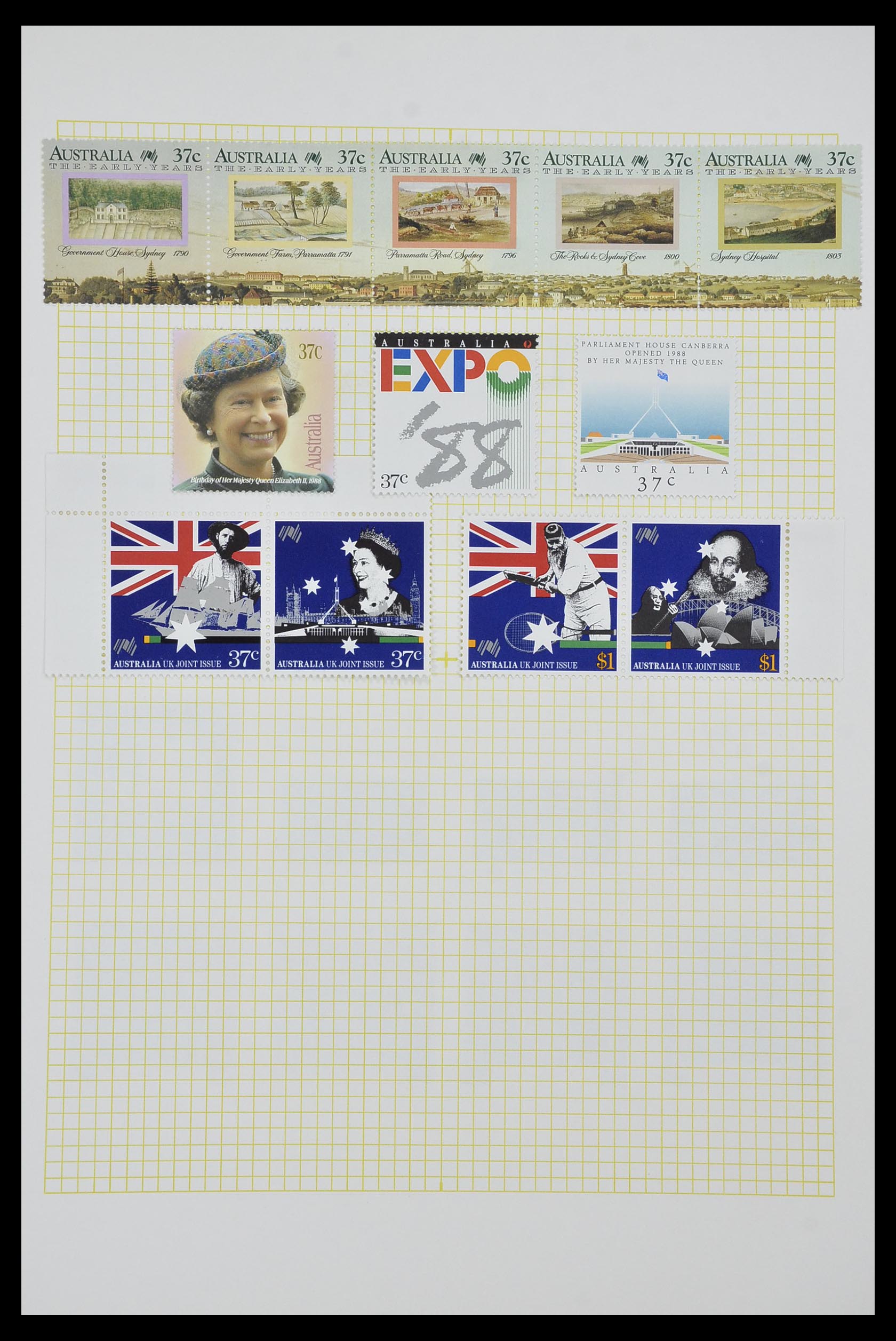34382 086 - Stamp collection 34382 British colonies 1937-2006.