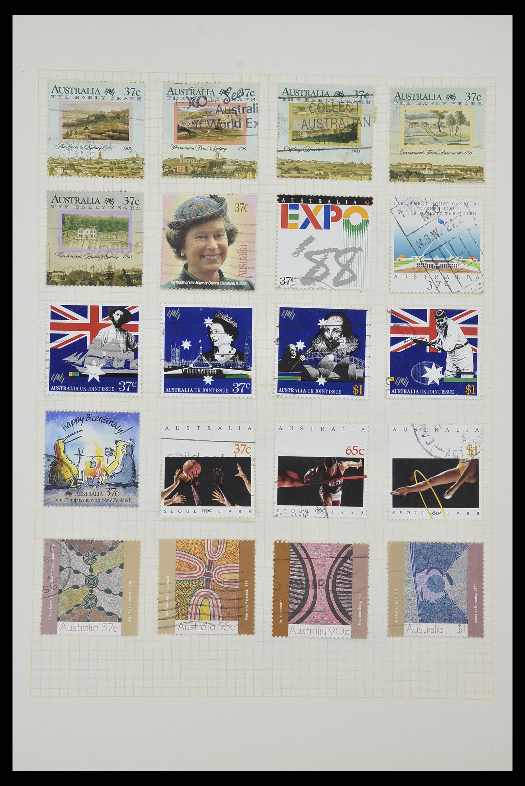 34382 087 - Stamp collection 34382 British colonies 1937-2006.
